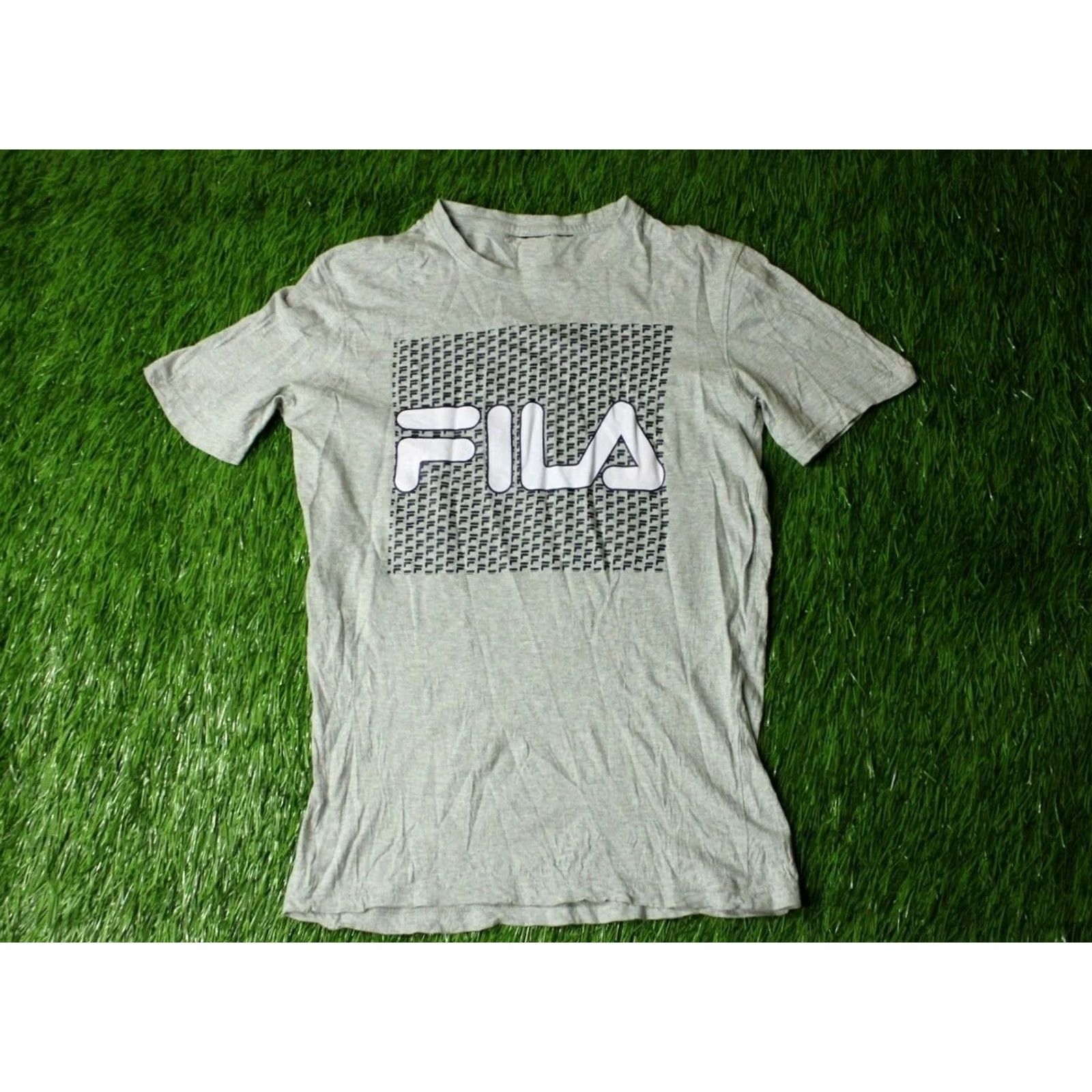 Fila FILA Shirt Mens T-Shirt Jersey Camiseta Gray Size S Catholic? Size US S / EU 44-46 / 1 - 2 Thumbnail