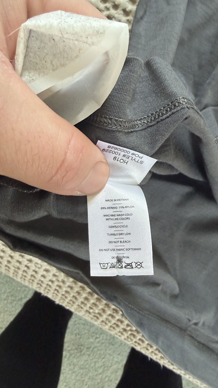 Rhone (NWT) Rhone Short Sleeve Merino Wool Henley, M, Dark Gray Size US M / EU 48-50 / 2 - 6 Thumbnail