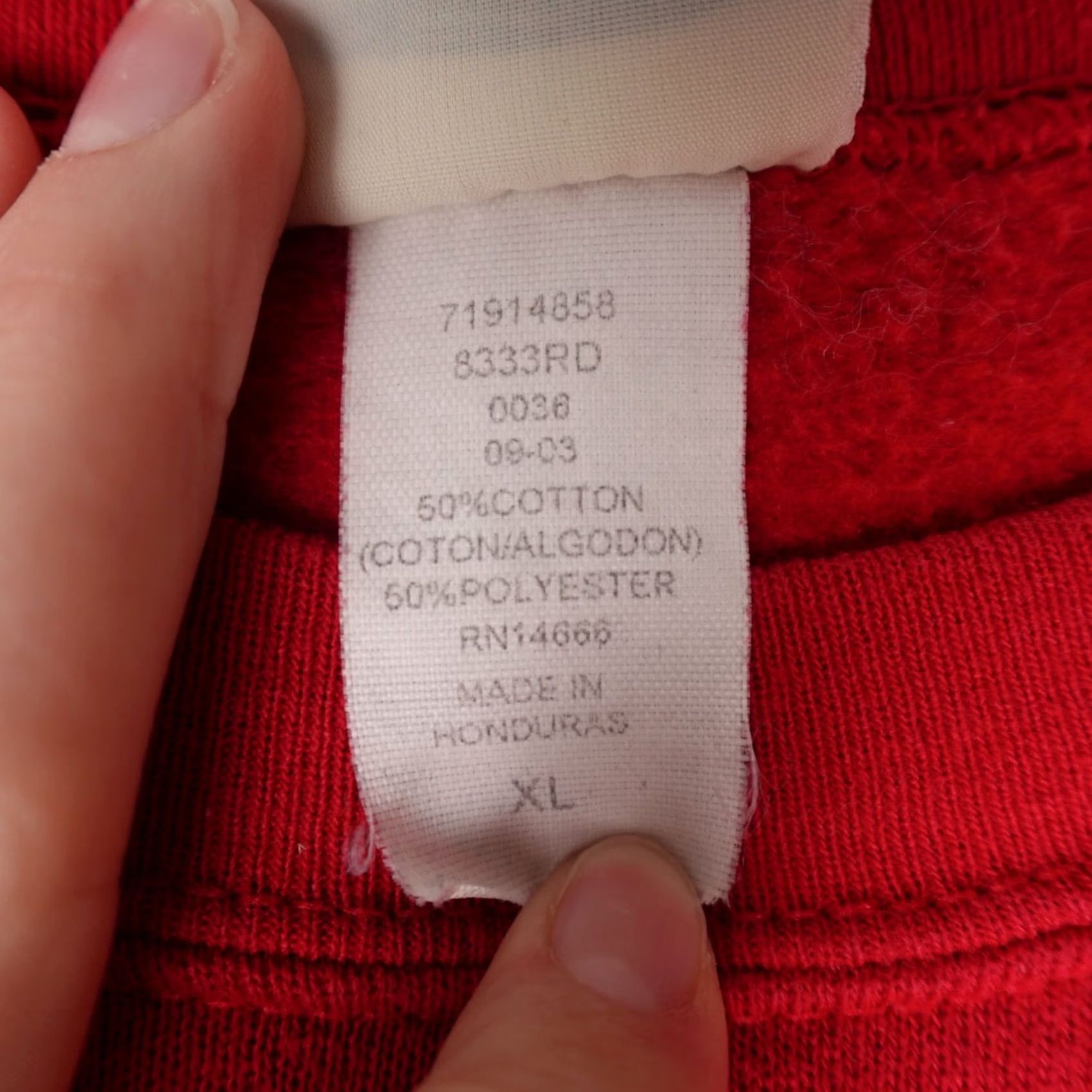 Lee VINTAGE Lee Humane Society Sweatshirt Mens XL Red Make A Home Dog Cat Crewneck Size US XL / EU 56 / 4 - 3 Thumbnail