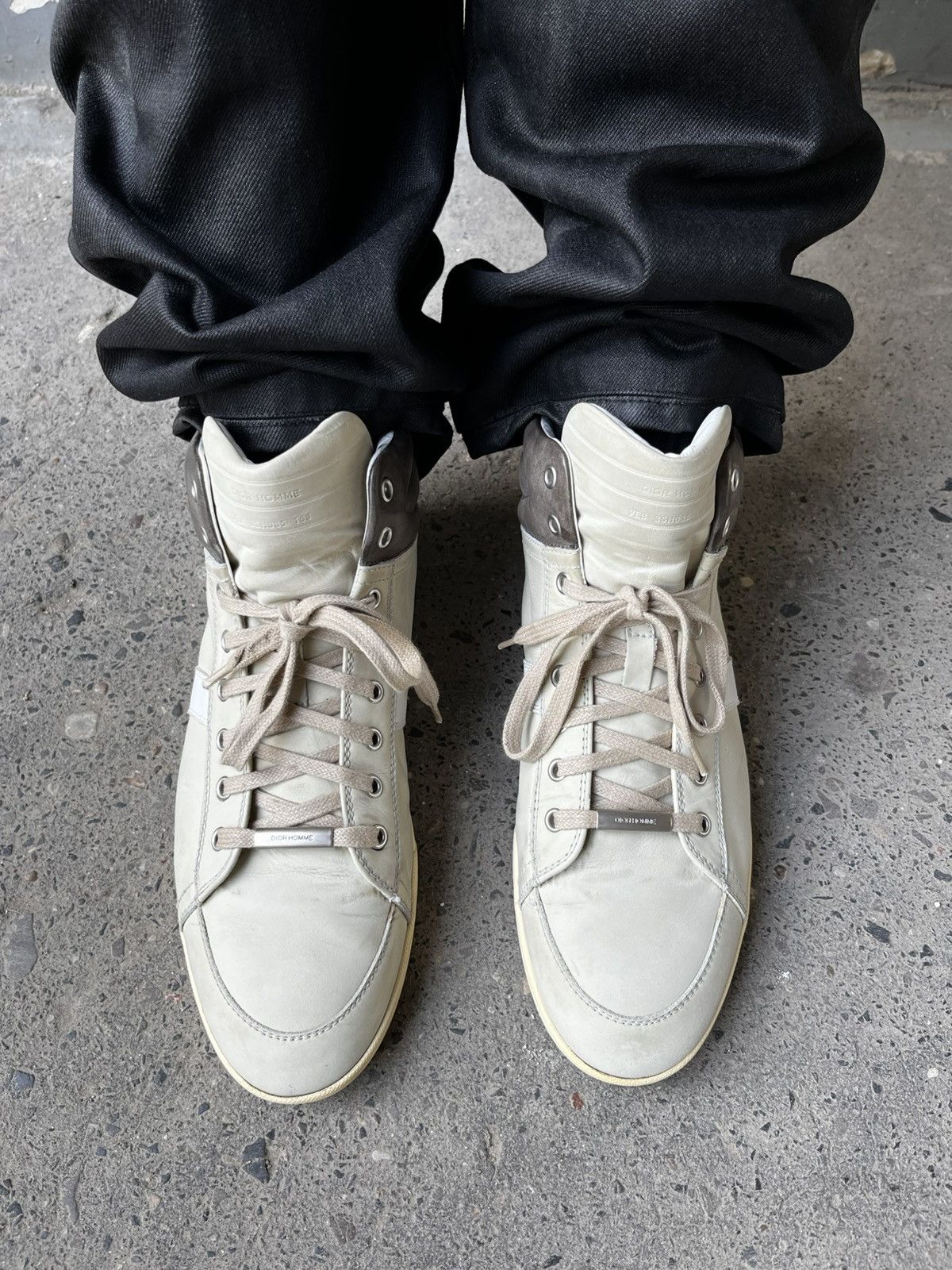 Dior AW12 Dior Homme Hightop GAT sneakers by KVA Hightops hedi Size US 11 / EU 44 - 9 Thumbnail