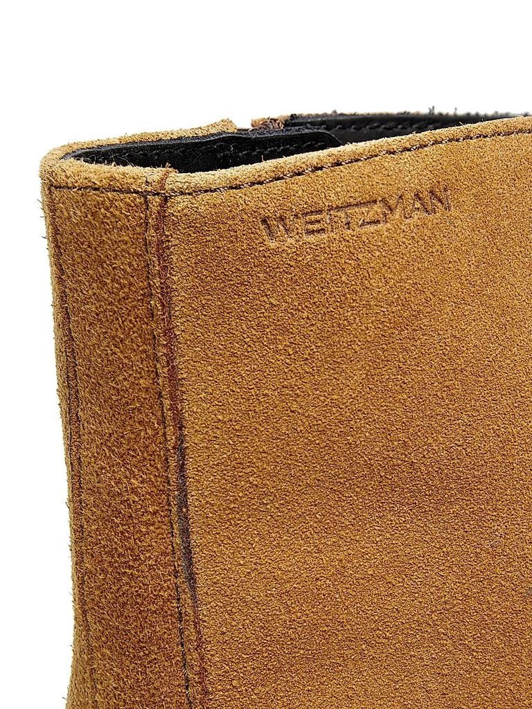 Stuart Weitzman os11x0326 Angel Suede Ankle Boots in Tan Size US 8.5 / EU 41-42 - 4 Thumbnail