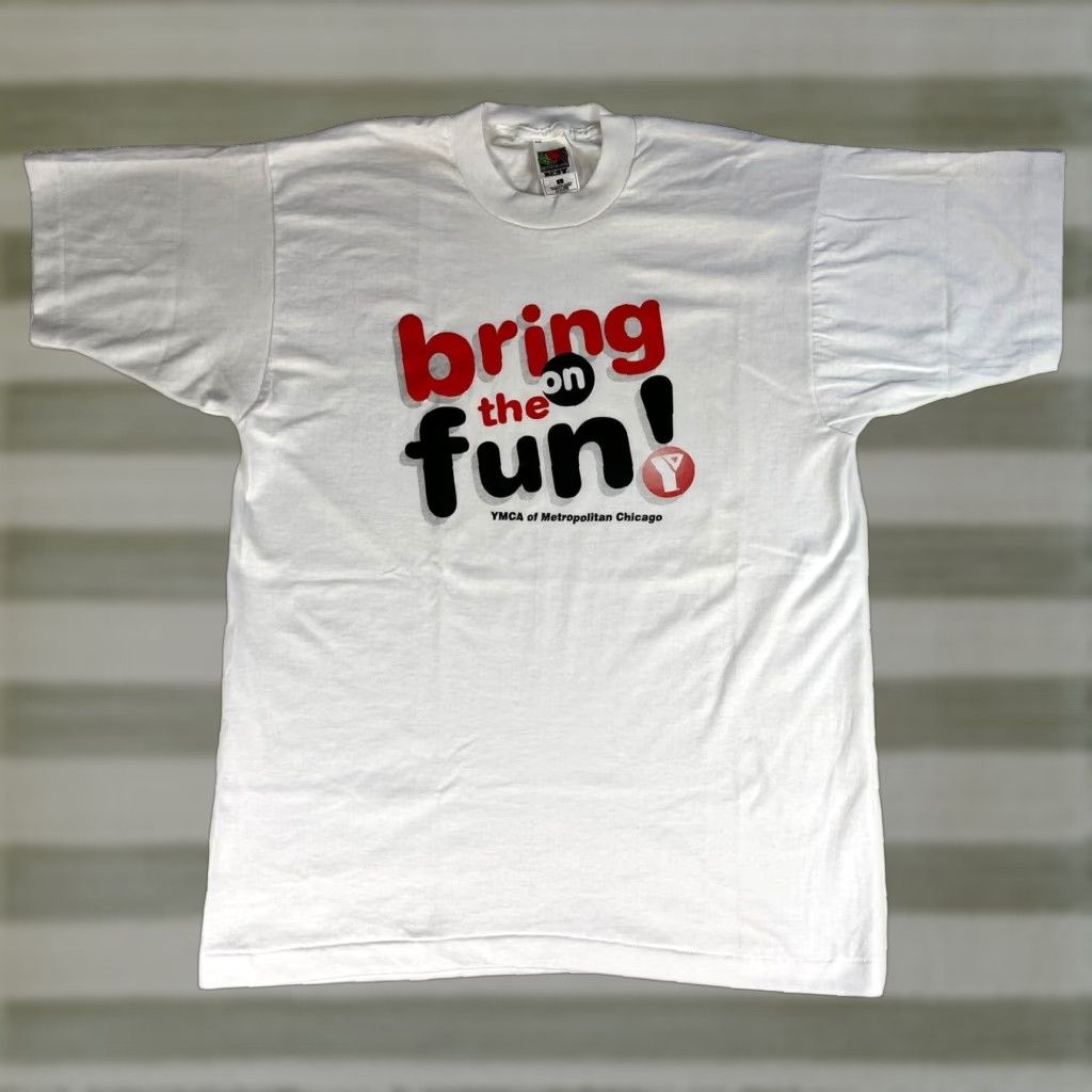 Fruit Of The Loom VINTAGE YMCA of Metropolitan Chicago T-Shirt Fruit of the Loom Best Sz L Size US L / EU 52-54 / 3 - 1 Thumbnail
