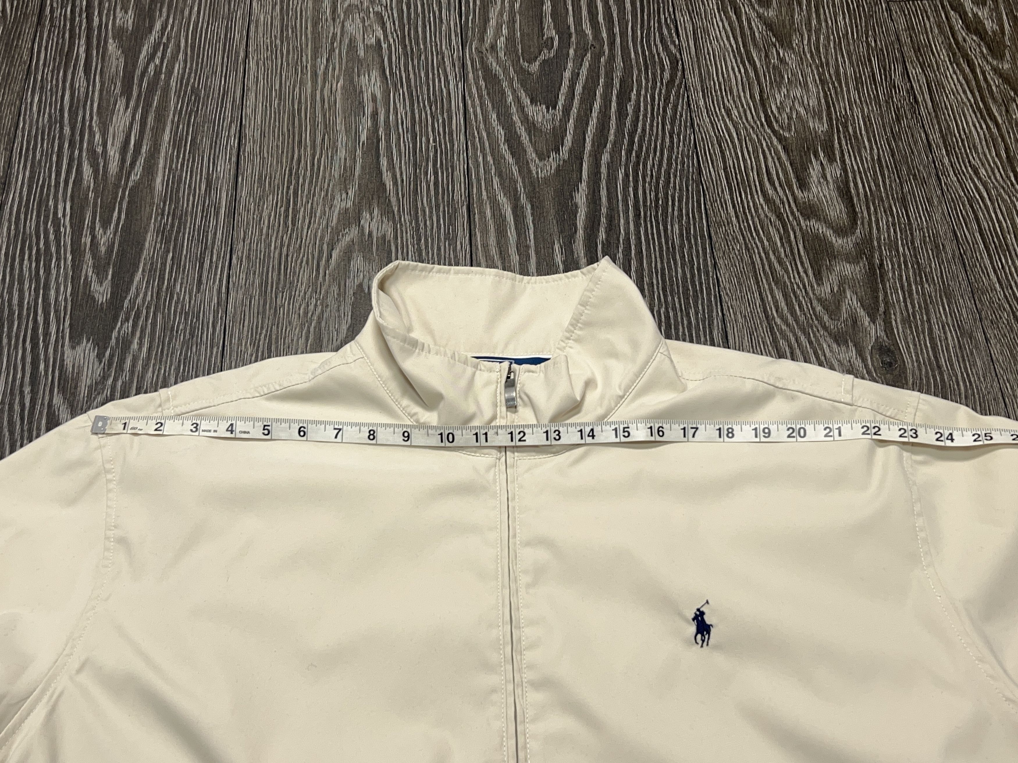 Ralph Lauren Mens Anorak Pullover Jacket Bomber Coat Beige Polyester XXL Size US XXL / EU 58 / 5 - 9 Thumbnail