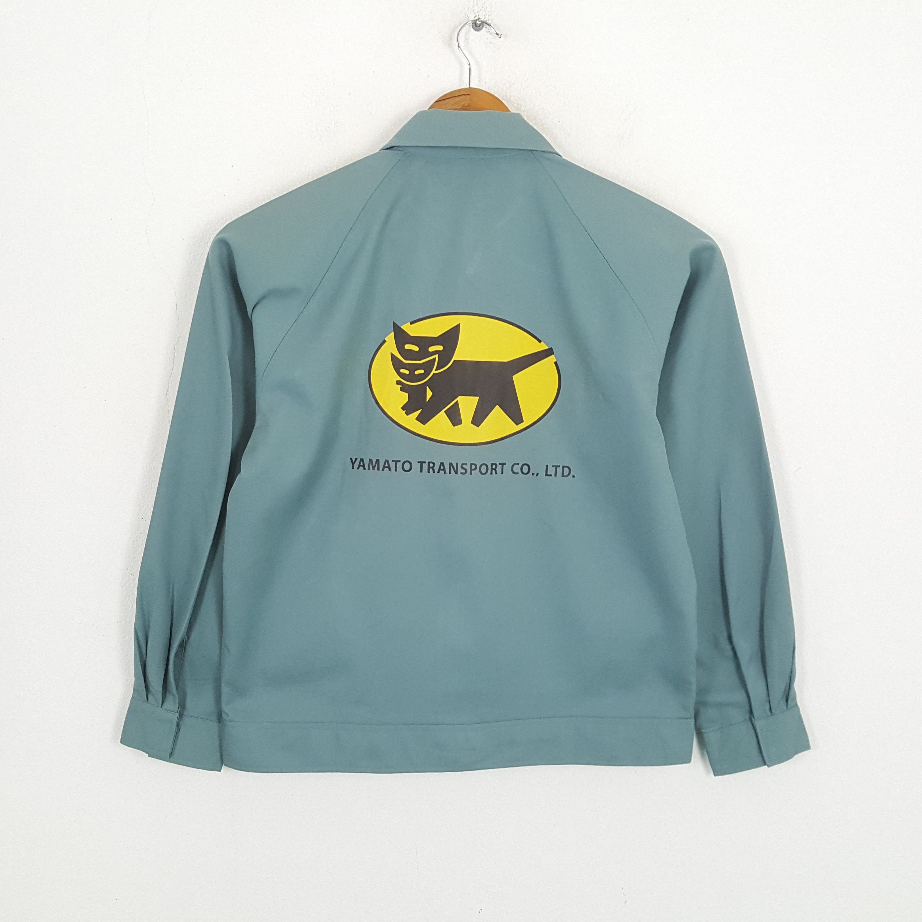 Japanese Brand × Vintage Vintage YAMATO TRANSPORT Japanese Racing Custom Jacket Size US M / EU 48-50 / 2 - 1 Thumbnail