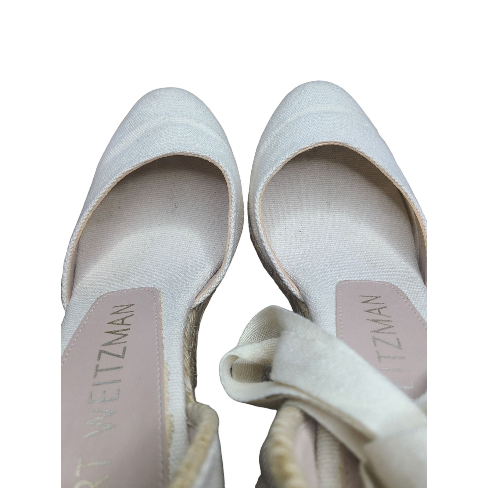 Stuart Weitzman Stuart Weitzman Marguerita Espadrille Ankle-Tie Wedge Size US 5.5 / IT 35.5 - 6 Thumbnail