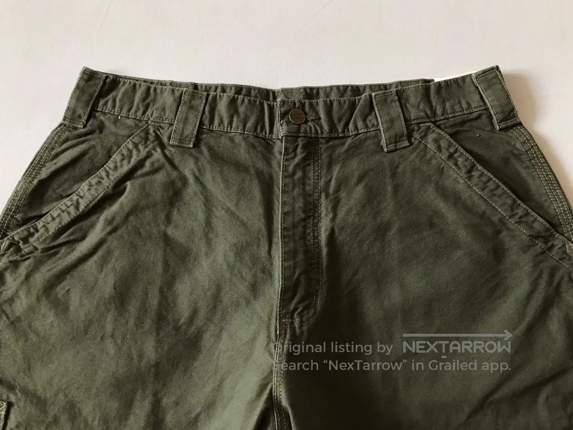 Carhartt Carhartt B151 Canvas Work Pants W35L30. Size US 35 - 4 Thumbnail