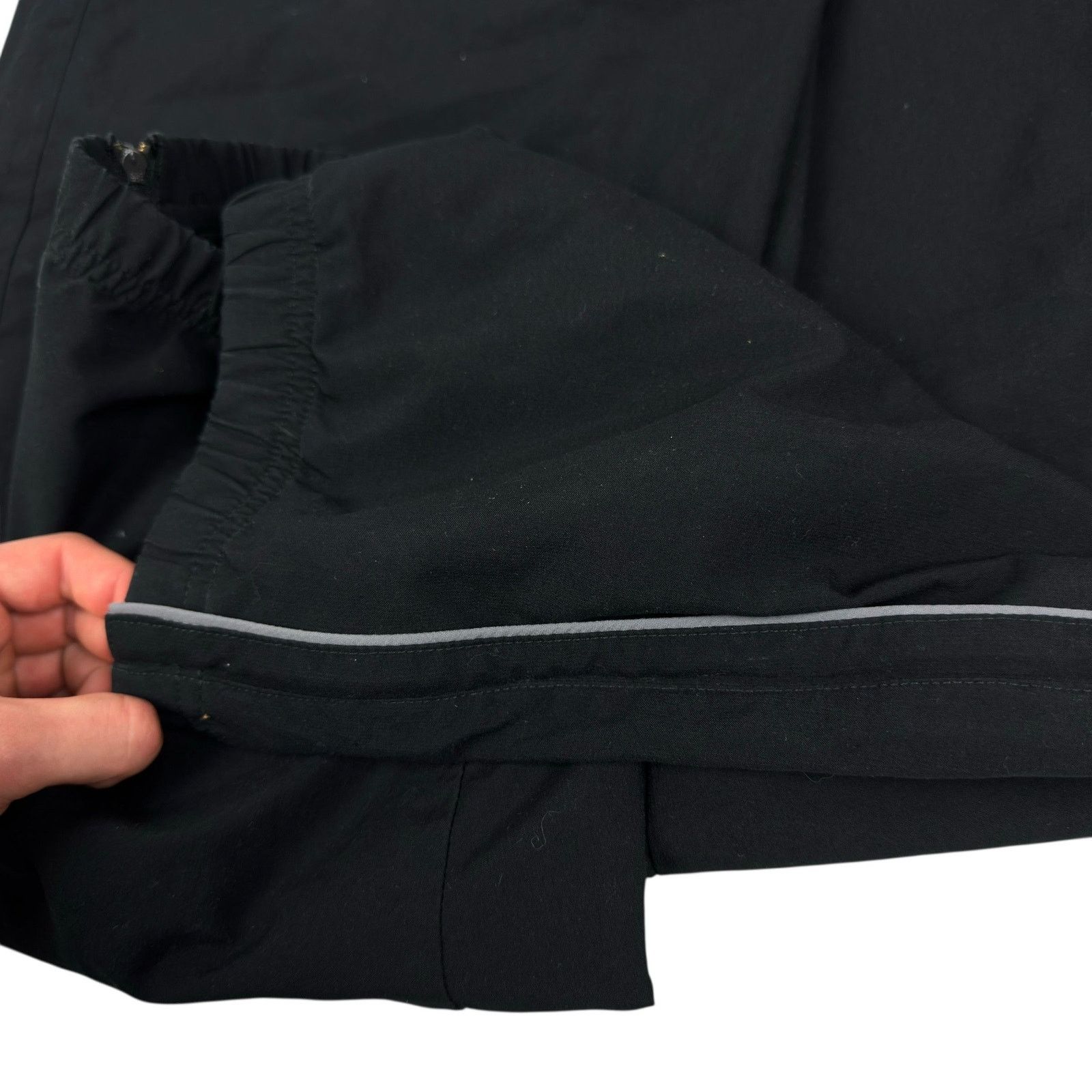 Nike Nike Men's Black Tappered Leg Zipper Hem Track Pants Large Size US 30 / EU 46 - 7 Thumbnail
