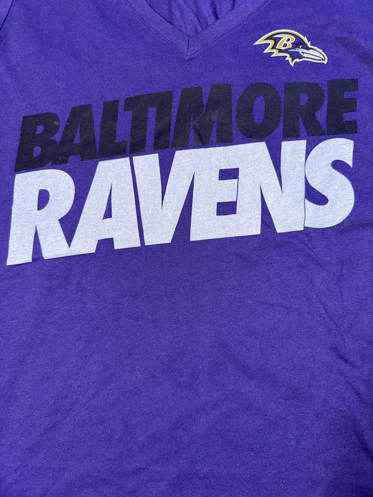 Nike Nike Women’s Baltimore Ravens Logo Athletic Lean Purple T-Shirt Size M / US 6-8 / IT 42-44 - 2 Thumbnail