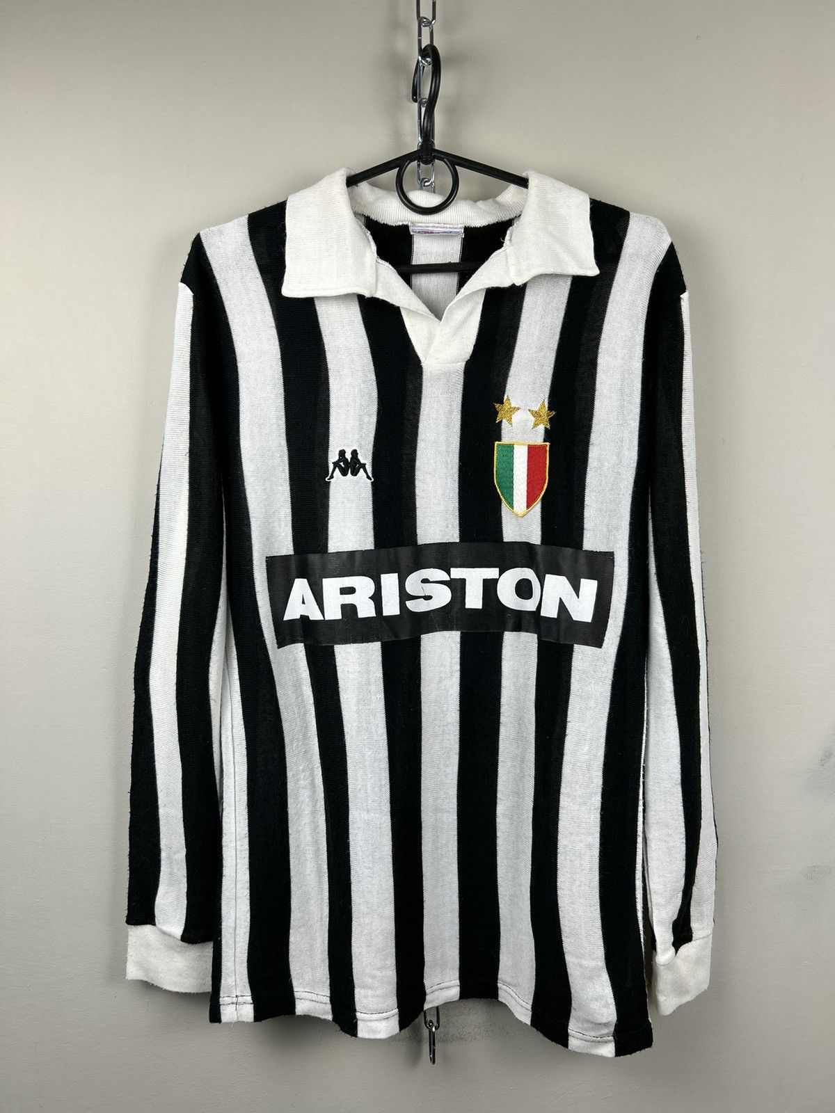 Kappa Vintage 80s Juventus Jersey Kappa Ariston Rare Size US S / EU 44-46 / 1 - 1 Thumbnail