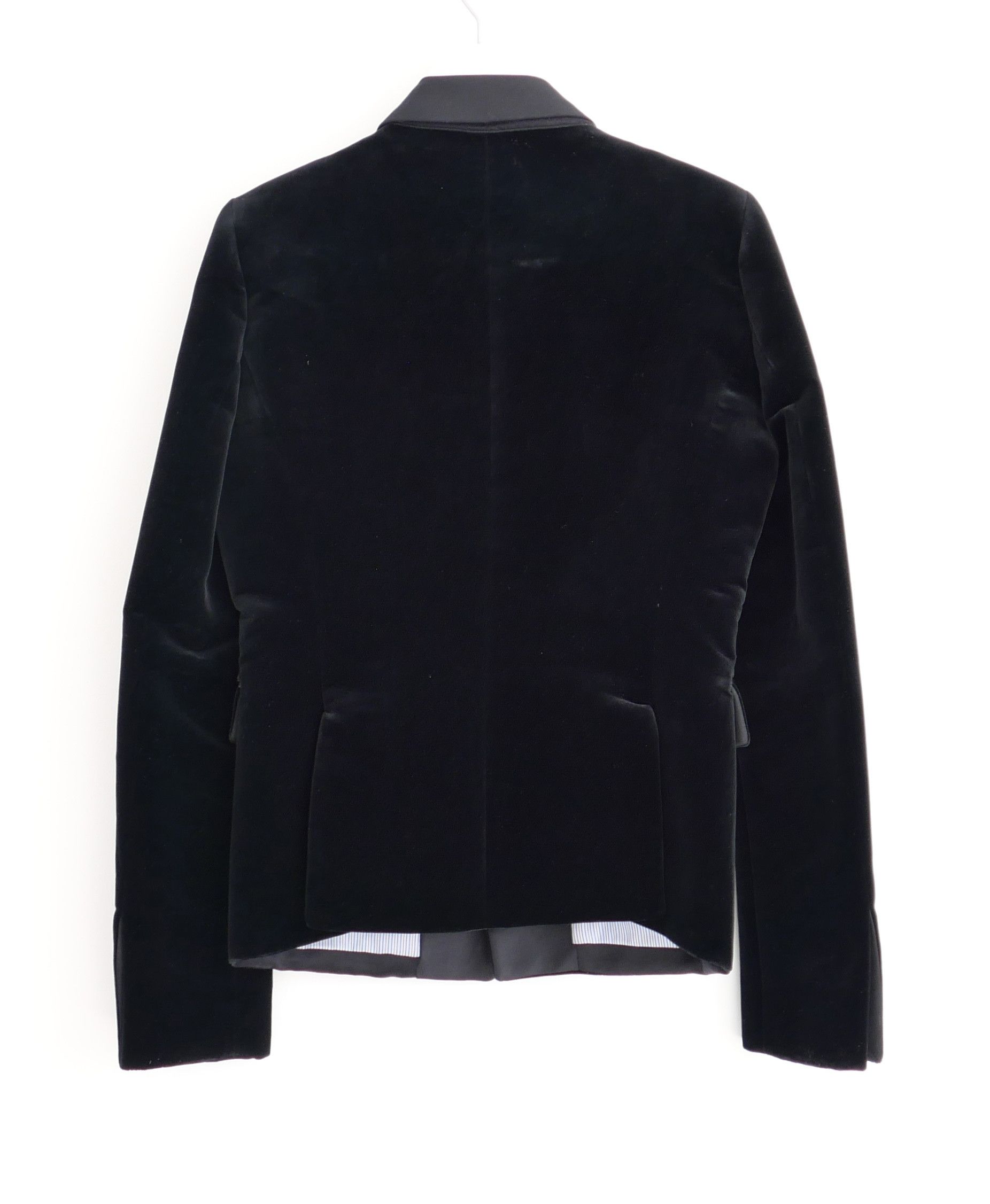 Balenciaga Balenciaga x Nicolas Ghesquiere Fall 2007 Velvet Jacket Size S / US 4 / IT 40 - 4 Thumbnail