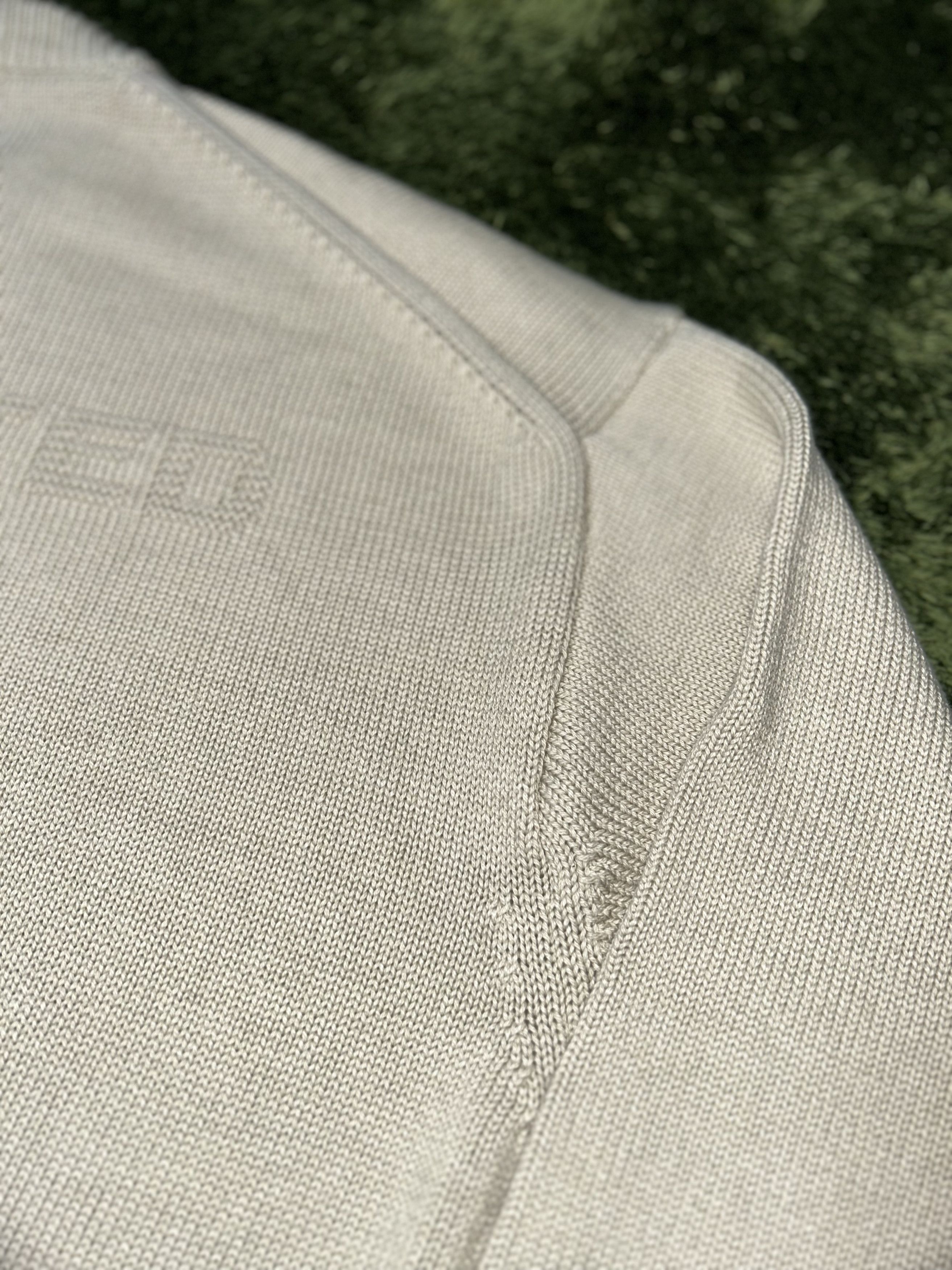 Designer × Japanese Brand [L] unaffected (korean brand) logo crew neck knit Size US L / EU 52-54 / 3 - 7 Thumbnail