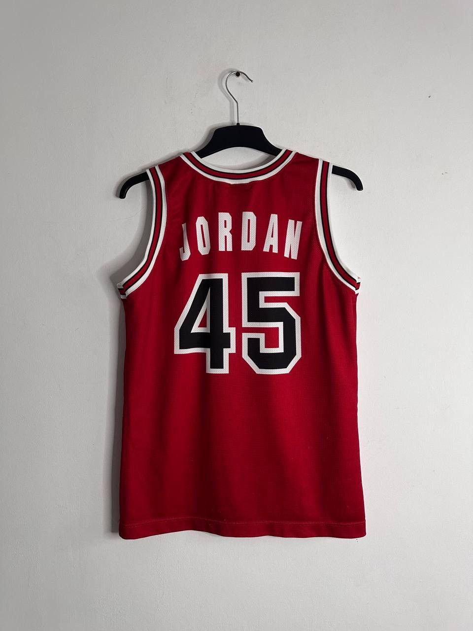 Champion Champion Chicago Bulls Michael Jordan #45 Red Jersey Vintage Size US M / EU 48-50 / 2 - 14 Thumbnail