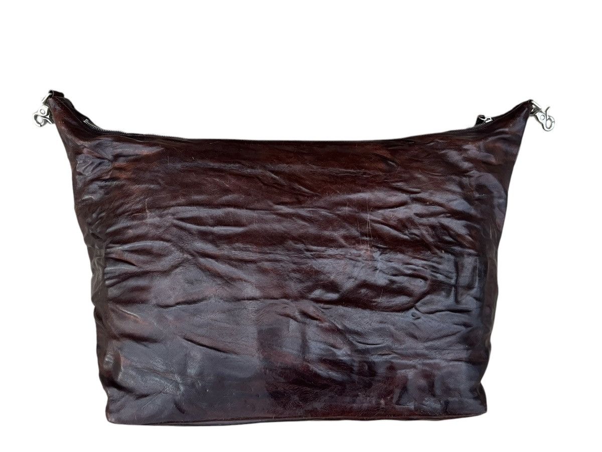 Vintage Vintage Handmade Daniel & Bob Patina Jerkin Leather Big Bag Size ONE SIZE - 8 Thumbnail