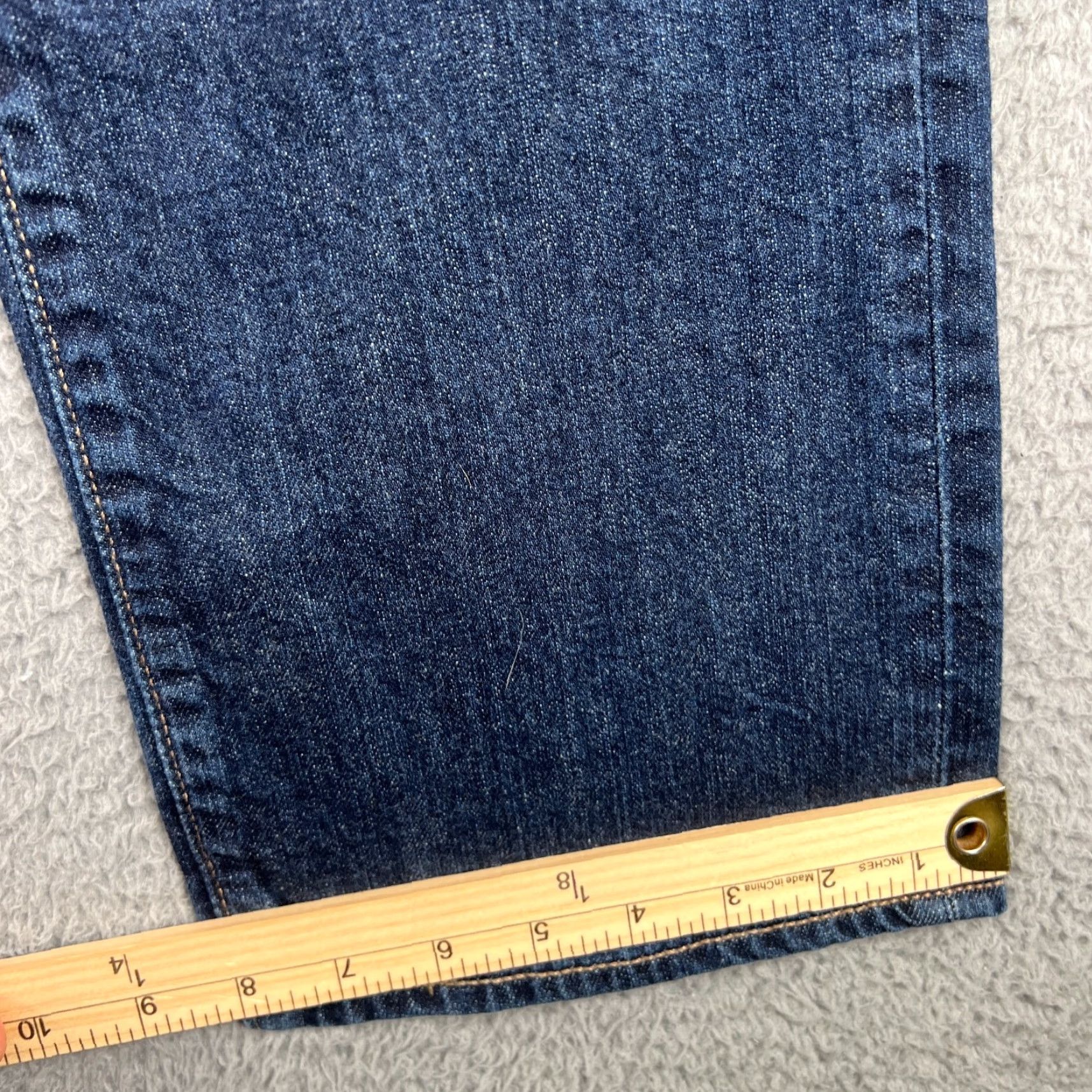 Levi's Levi's 504 Jeans Men's Regular Straight Fit 38x30 Blue Denim Size US 38 / EU 54 - 2 Thumbnail