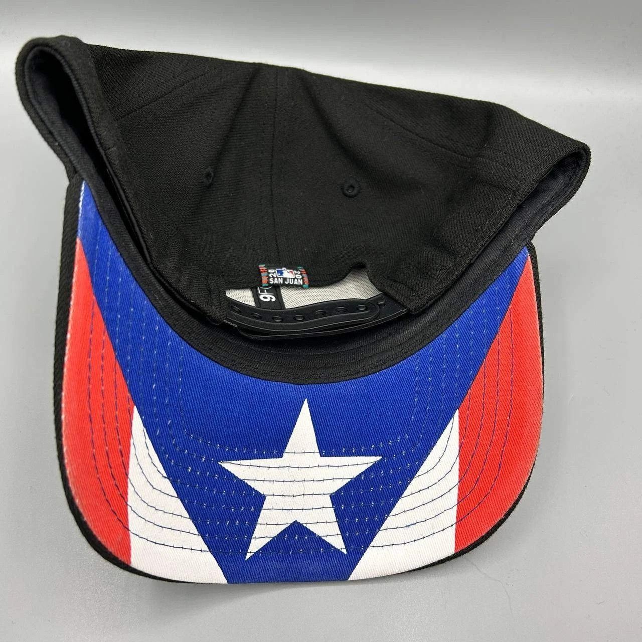 New Era Miami Marlins Hat Men Black Embroidered Snap Back Cap Size ONE SIZE - 5 Thumbnail