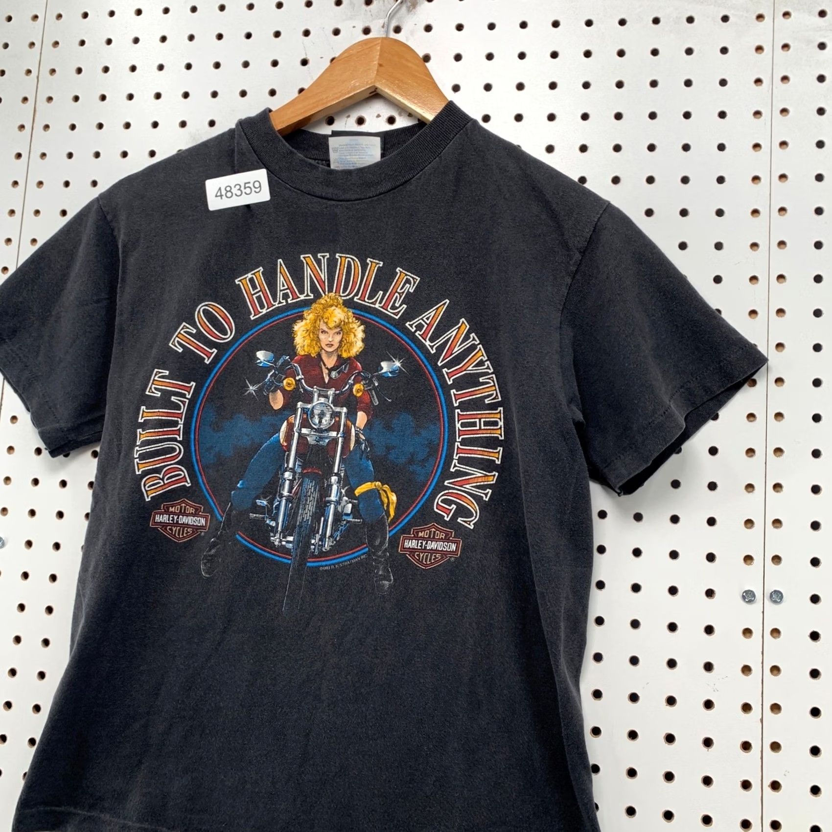Harley Davidson VINTAGE Harley-Davidson Graphic T Shirt Women S Black 1993 Baton Rouge USA Harley-Davidson Graphic T Shirt Women S Black 1993 Baton Rouge USA Size S / US 4 / IT 40 - 5 Thumbnail