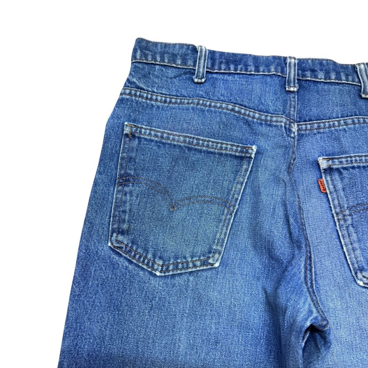Levi's Vintage 80s Levis 646 Bell Bottom Jeans #8 Orangetab Size US 33 - 10 Thumbnail