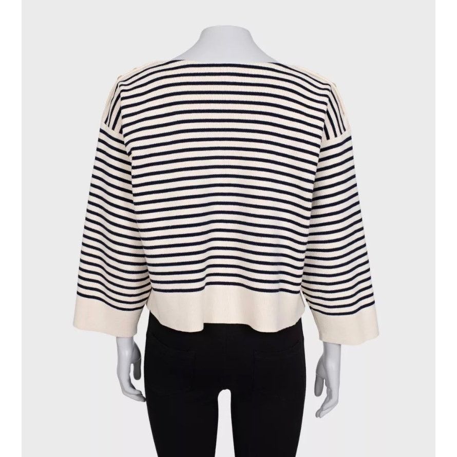 Celine Celine Striped Oversize Knit Jumper Sweater Size M Size M / US 6-8 / IT 42-44 - 3 Thumbnail