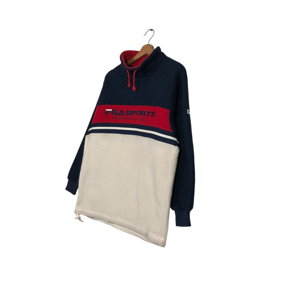 Japanese Brand × Vintage 🔥VINTAGE SWEATSHIRT PULL OVER FILA SPORTS BIG LOGO Size US S / EU 44-46 / 1 - 4 Thumbnail