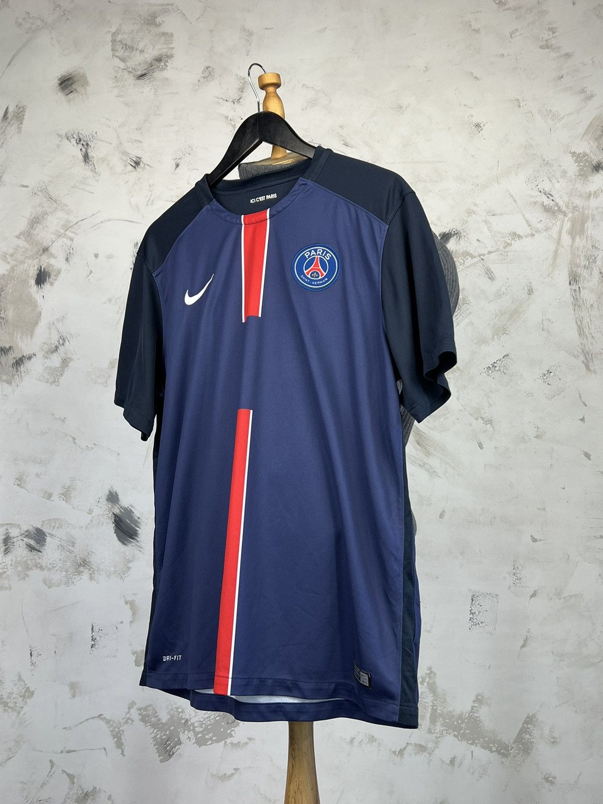 Nike PSG Paris Saint-Germain 2015 - 2016 Jersey Shirt Size L - XL Size US XL / EU 56 / 4 - 1 Thumbnail