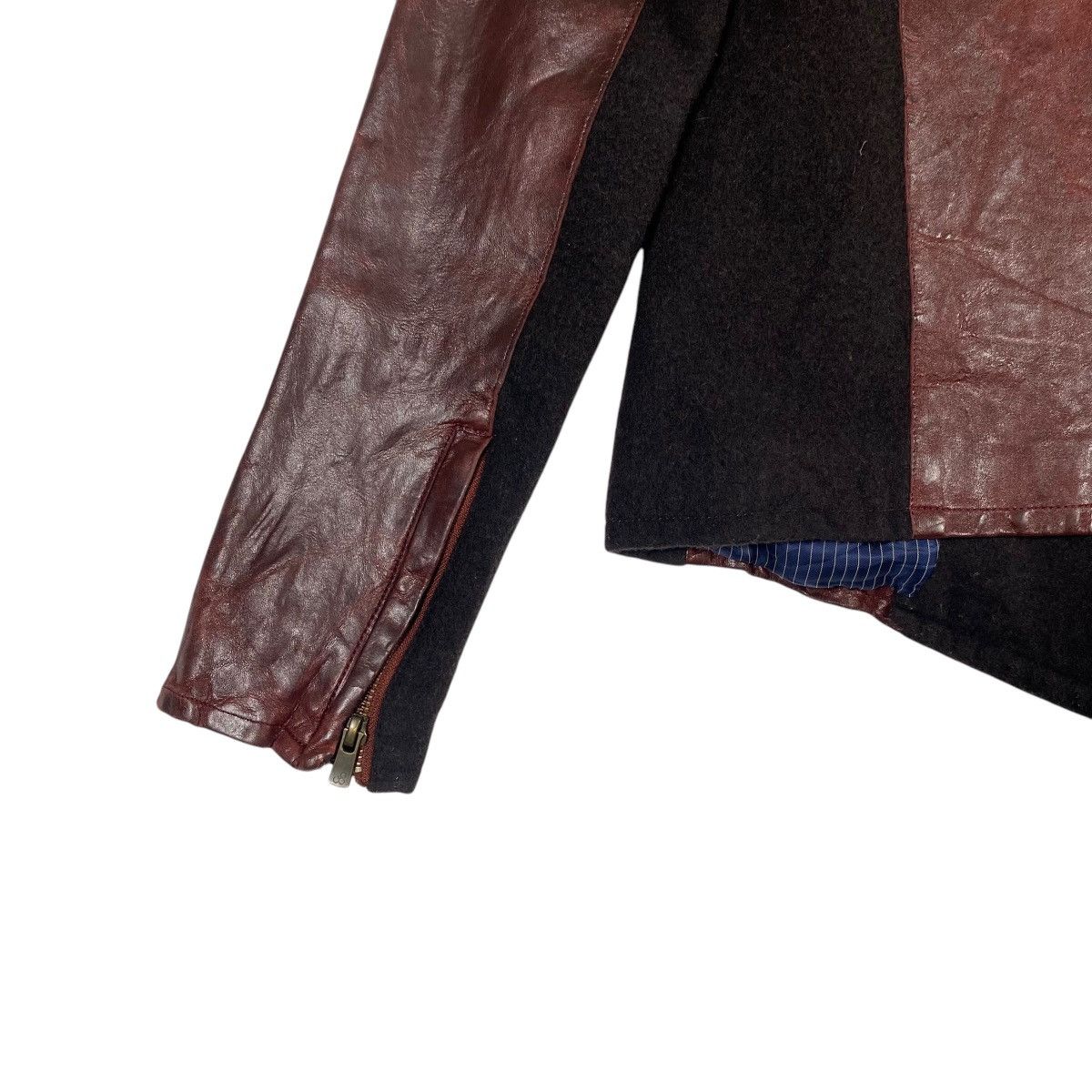 Johnbull × Leather × Vintage Vintage Johnbull Simple Leather Jacket Button M Size Size US M / EU 48-50 / 2 - 10 Thumbnail