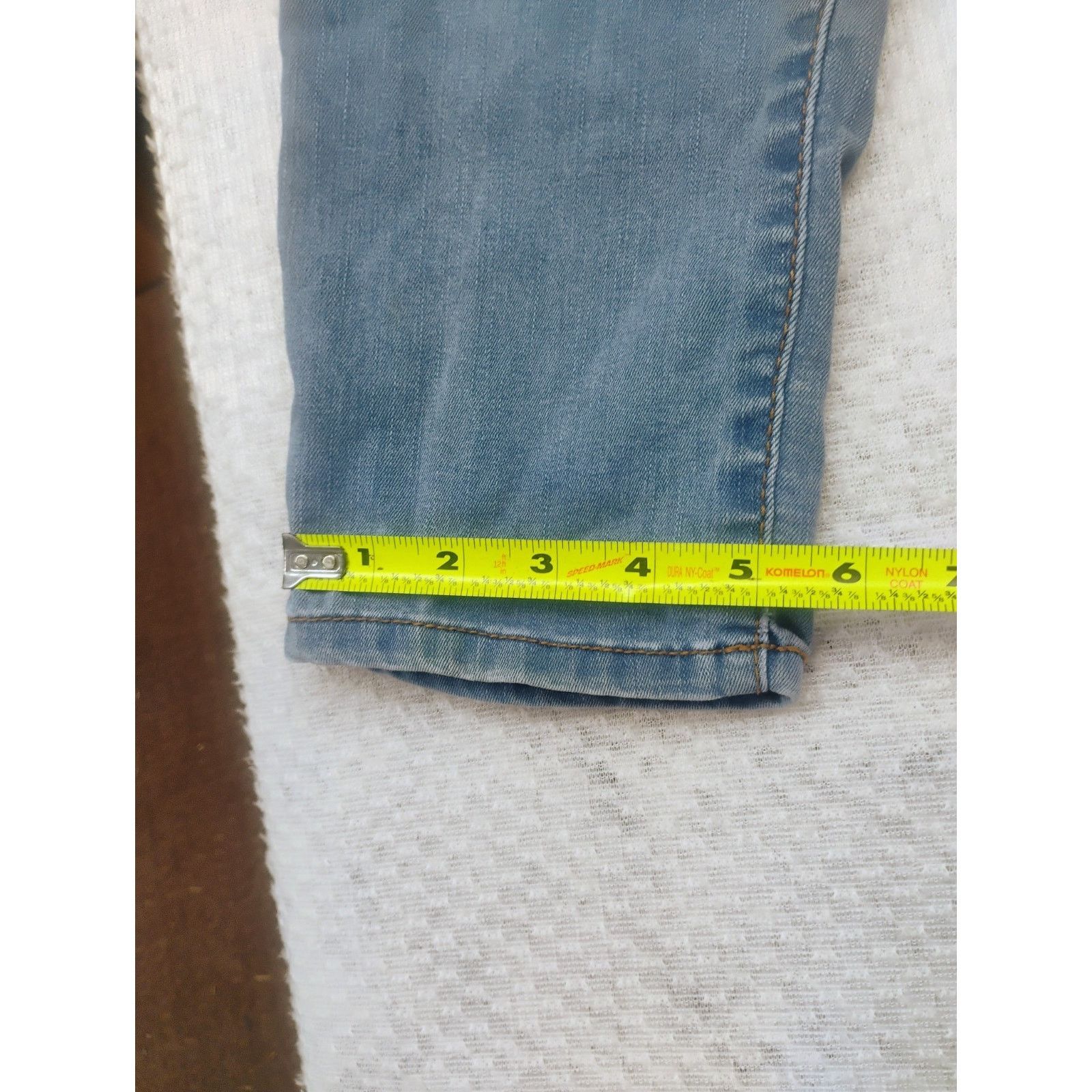 Other Crown & Ivy Women's Skinny Jeans Size 14R Blue Stretch High Size 36" / US 14 / IT 50 - 5 Thumbnail