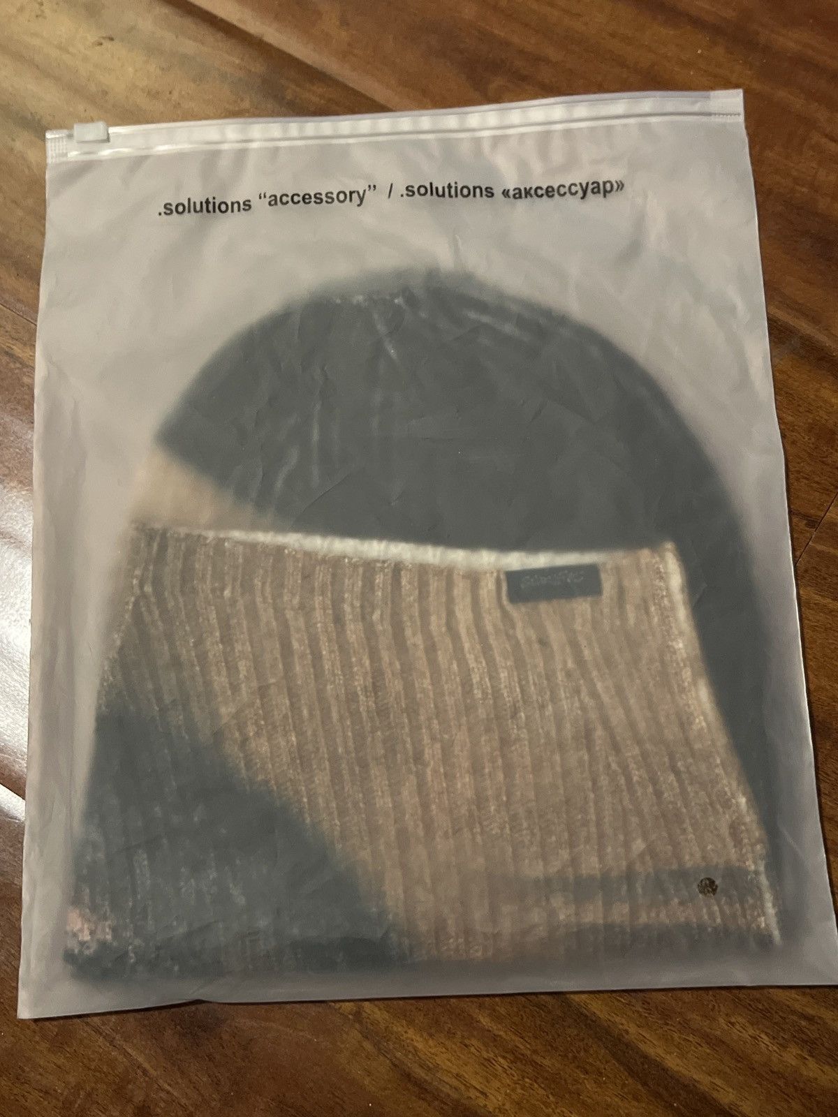 Gleb Kostin Solutions × Japanese Brand Solutions Man1 Mask Size ONE SIZE - 5 Thumbnail
