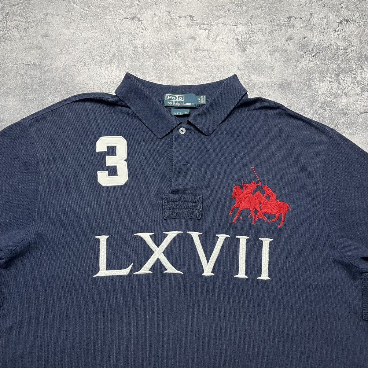 Polo Ralph Lauren Vintage Polo Ralph Lauren Rugby Chief Keef Style LXVII 3 Size US XXL / EU 58 / 5 - 2 Thumbnail