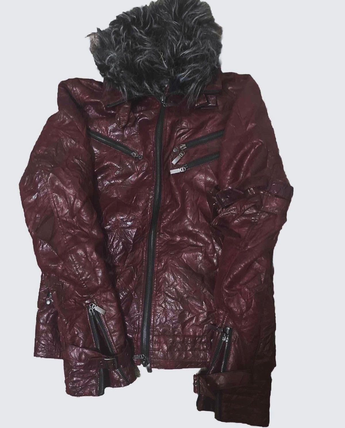 VICEFAIRY Vkei fur jacket y2k