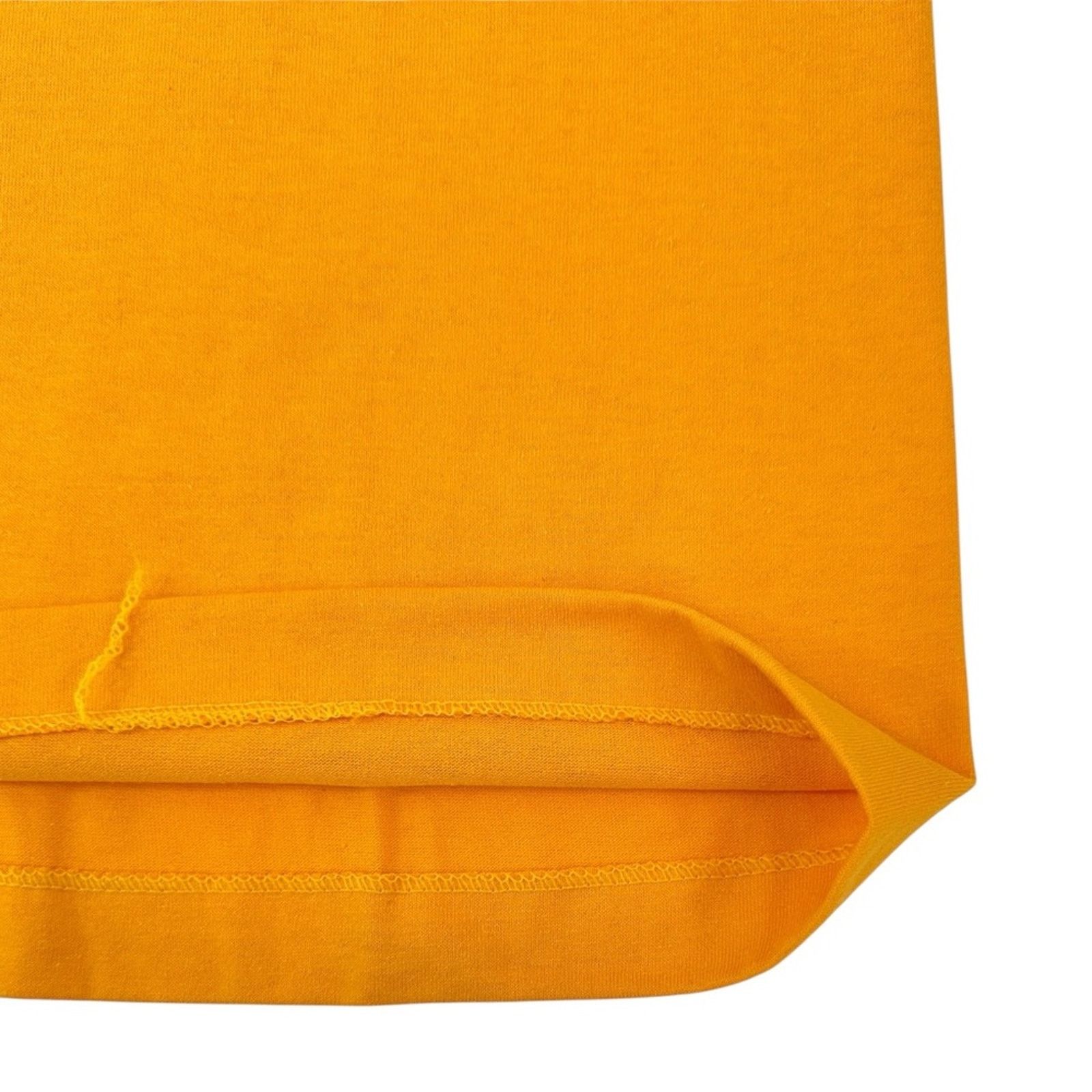 Vintage 1982 RARE Single Stitch Yellow Orange Capitalism Tee Size US L / EU 52-54 / 3 - 5 Thumbnail