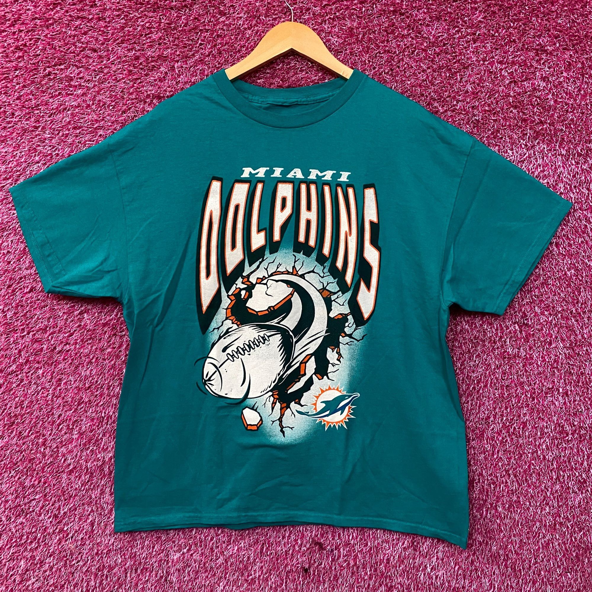 Junk Food Junk Food Clothing NFL Miami Dolphins Breakthrough Flea Mark Size US L / EU 52-54 / 3 - 1 Thumbnail