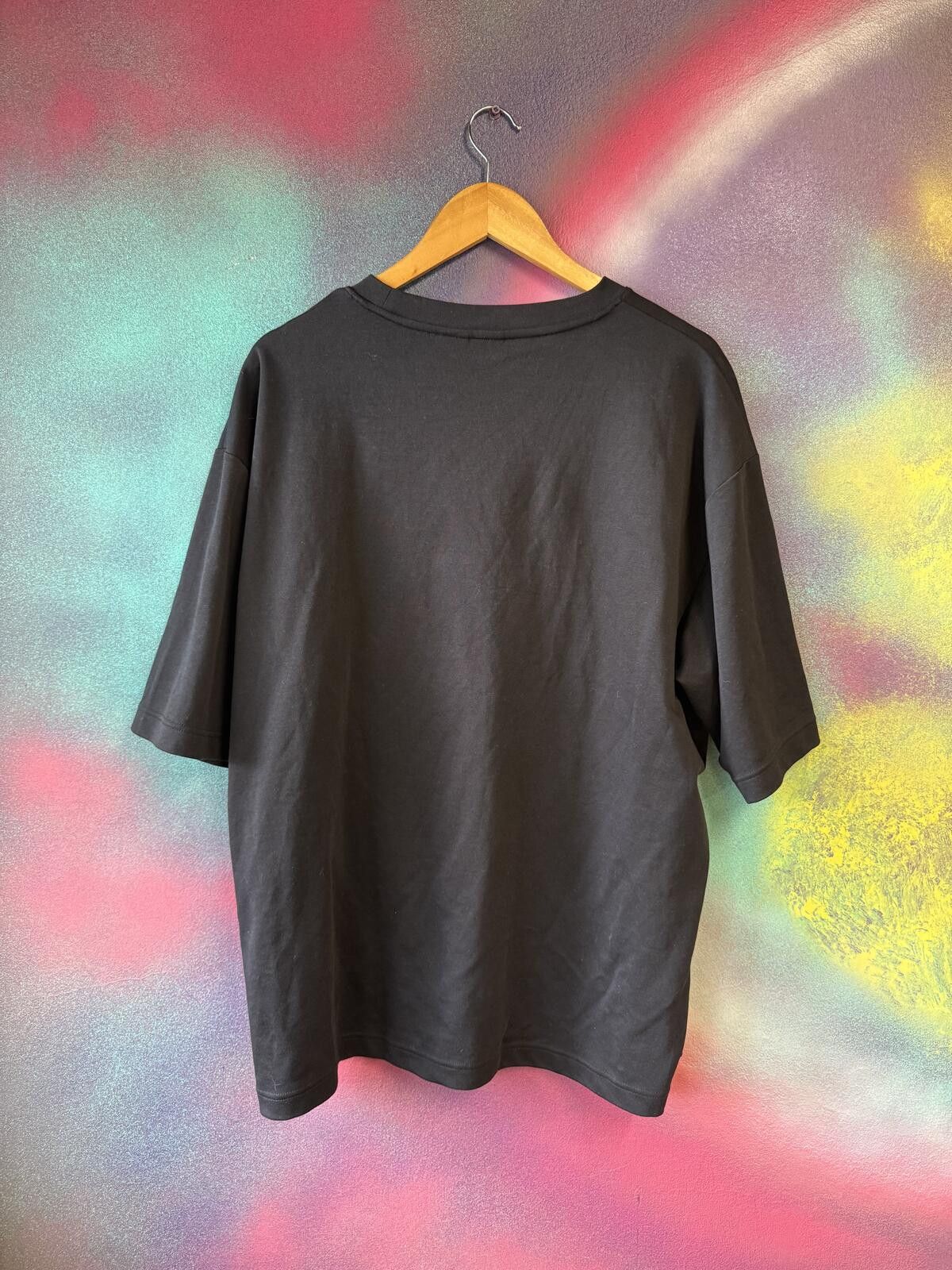 Other Uniqlo U Cotton Oversized black T-Shirt Size US XL / EU 56 / 4 - 4 Thumbnail