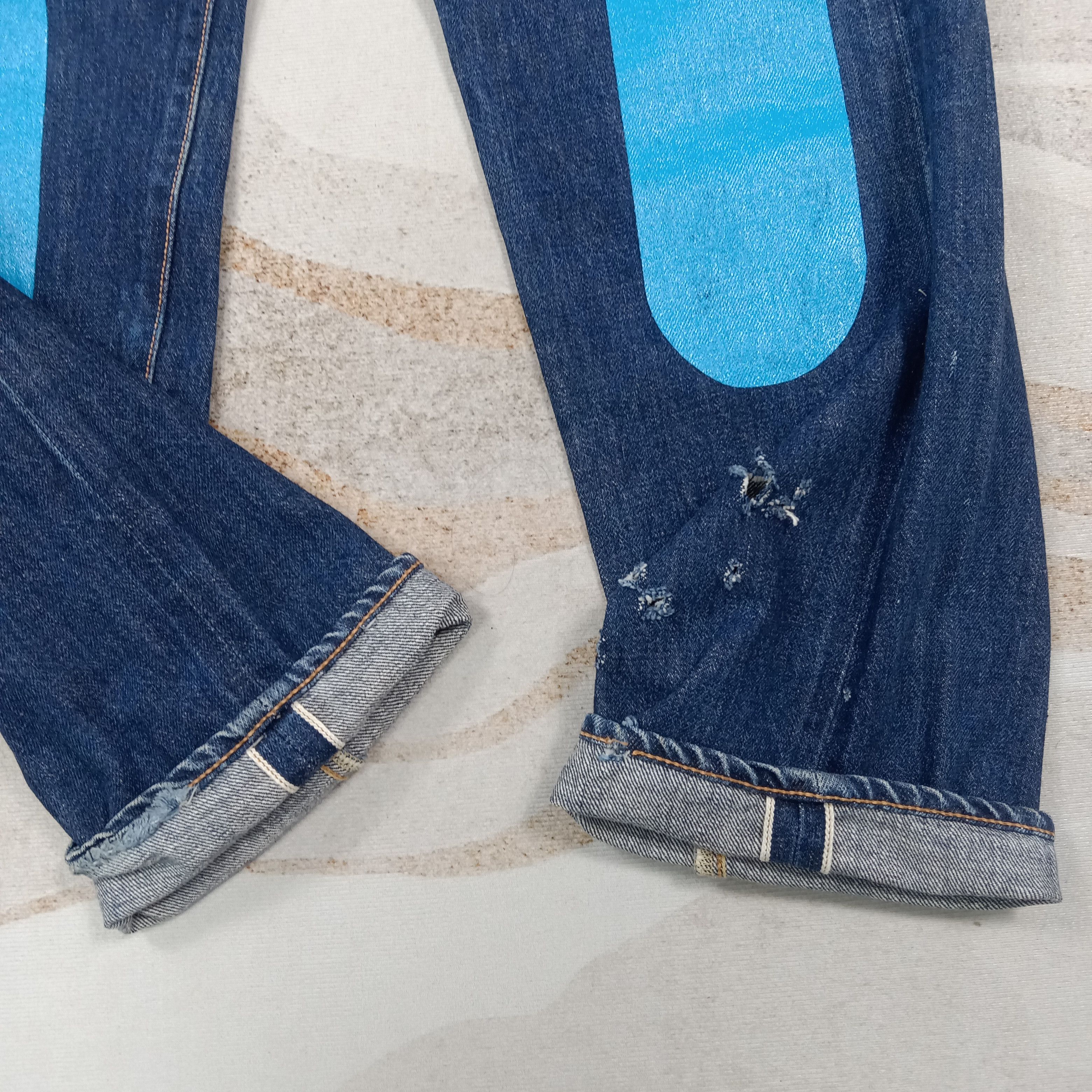 Evisu Evis Jeans Selvedge Daicock Custom Denim Jeans C280N24 Size 25" / US 0 / IT 36 - 4 Thumbnail