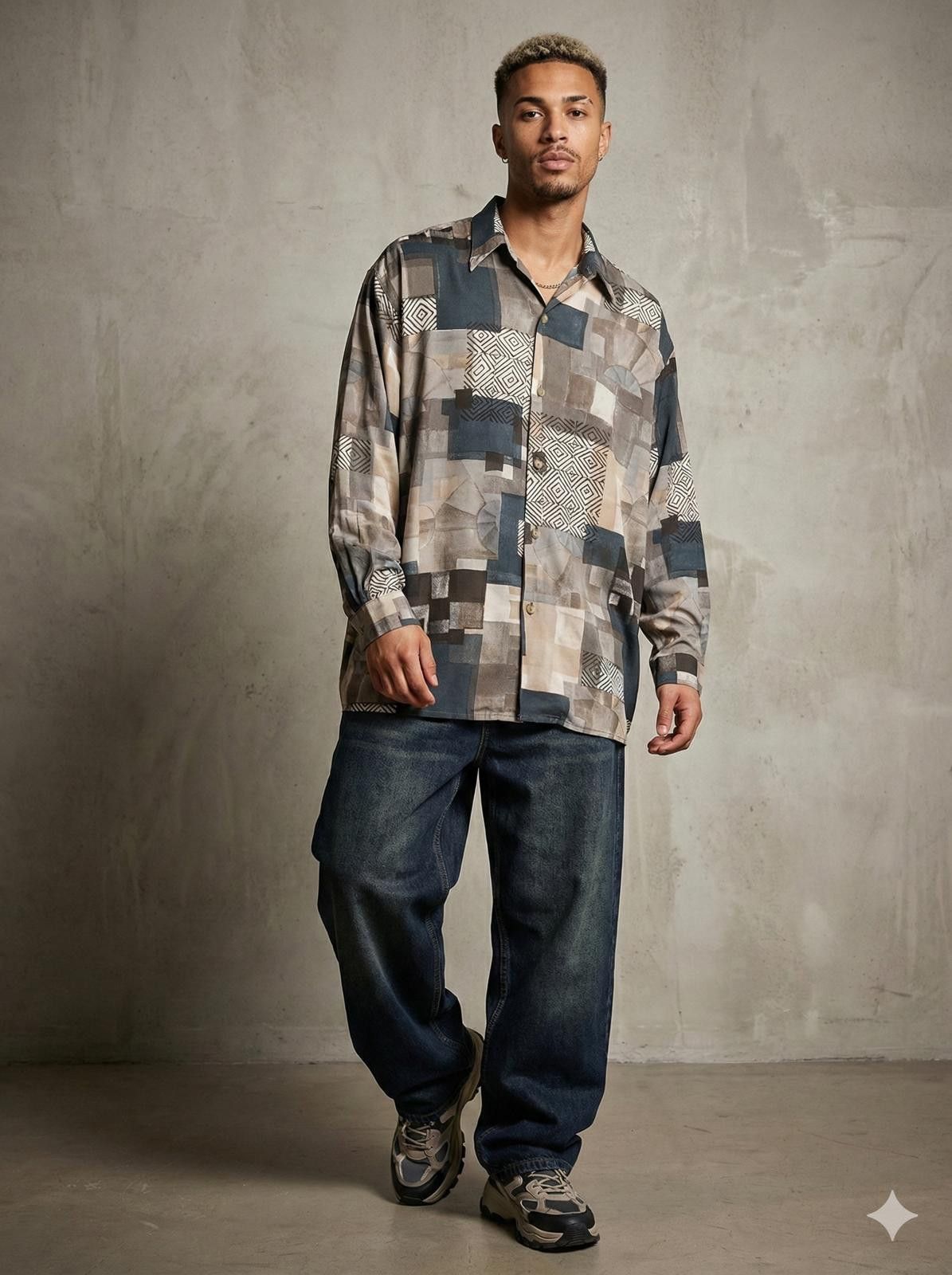 Other Pre-owned Arkitekt Men’s Shirt Size M Retro Size US M / EU 48-50 / 2 - 2 Thumbnail