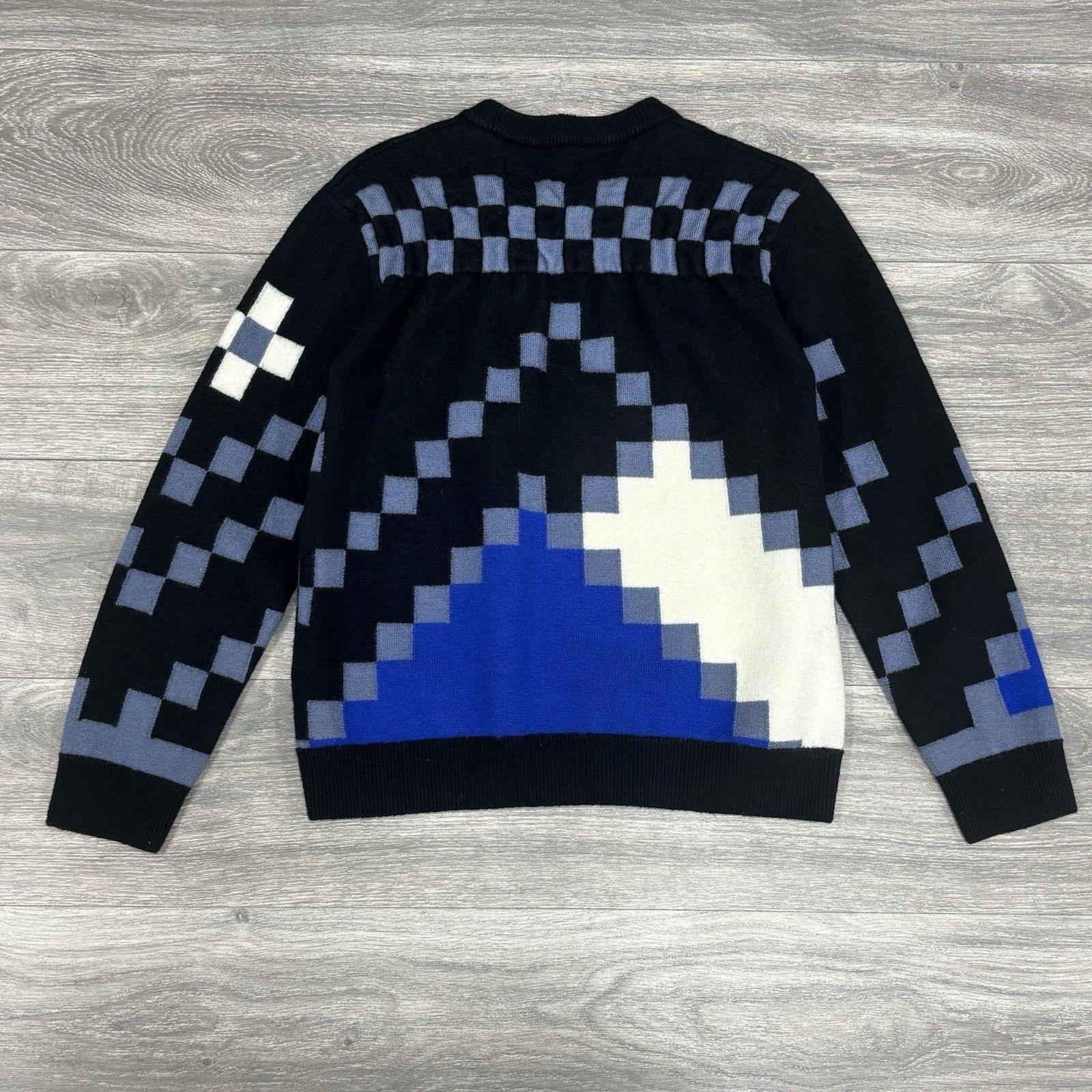 Louis Vuitton Louis Vuitton Fair Isle Macro Knit Sweater ' Black Blue ' Size US L / EU 52-54 / 3 - 8 Thumbnail