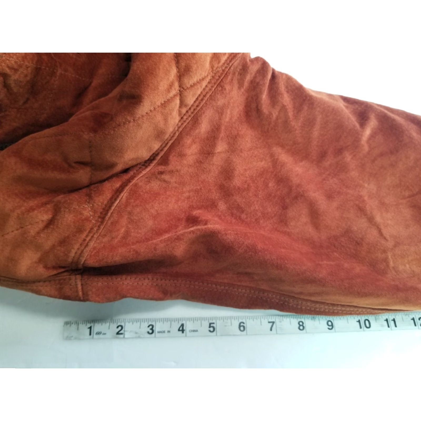Vera Pelle Vera Pelle Coat Leather Hooded Mid-Length Brown 42 Womens Italy Made Flaws Size M / US 6-8 / IT 42-44 - 7 Thumbnail