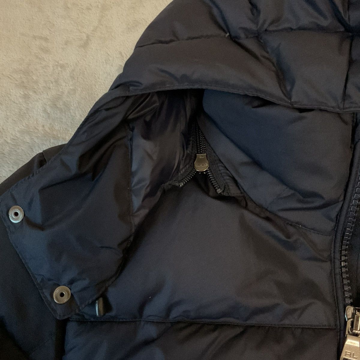 Designer × Polo Ralph Lauren × Ralph Lauren Polo Ralph Lauren Navy Blue Puffer Down Jacket size S Size US S / EU 44-46 / 1 - 8 Thumbnail