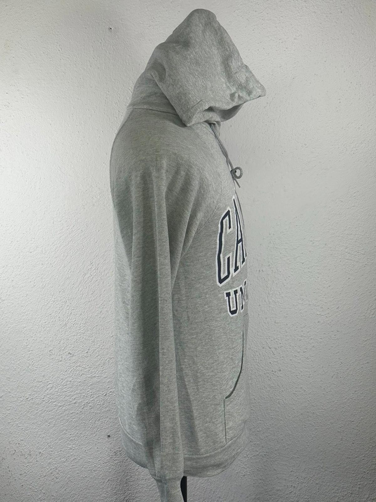 Fruit Of The Loom Cambridge University Unisex Small Gray Long Sleeve Hoodie Size US S / EU 44-46 / 1 - 7 Thumbnail
