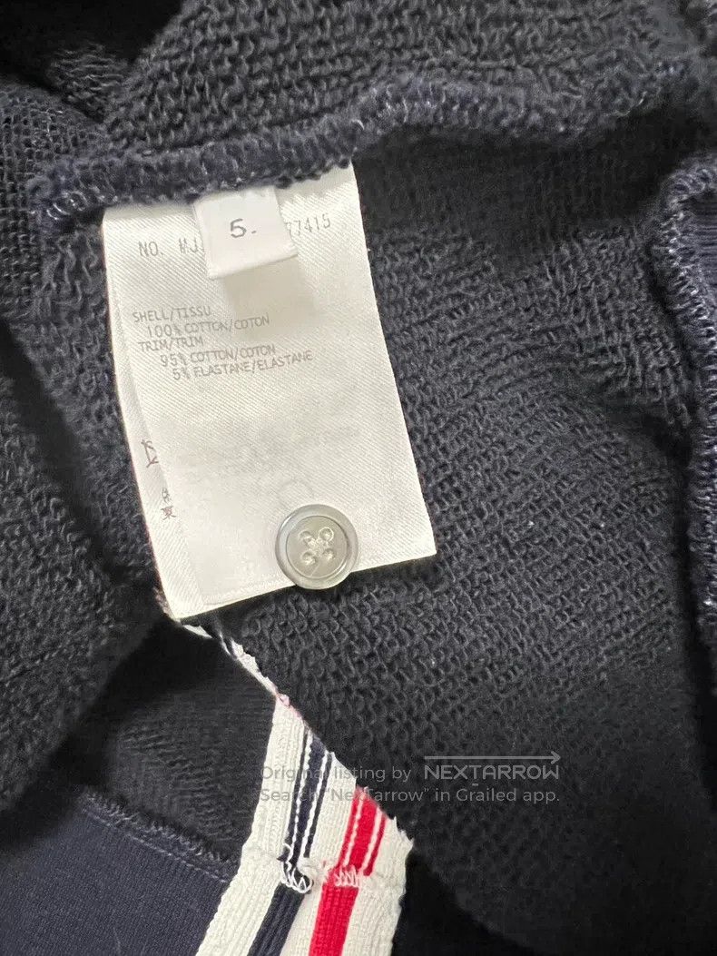 Thom Browne Thom Browne Hooded Sweatshirt Size US XXL / EU 58 / 5 - 5 Thumbnail