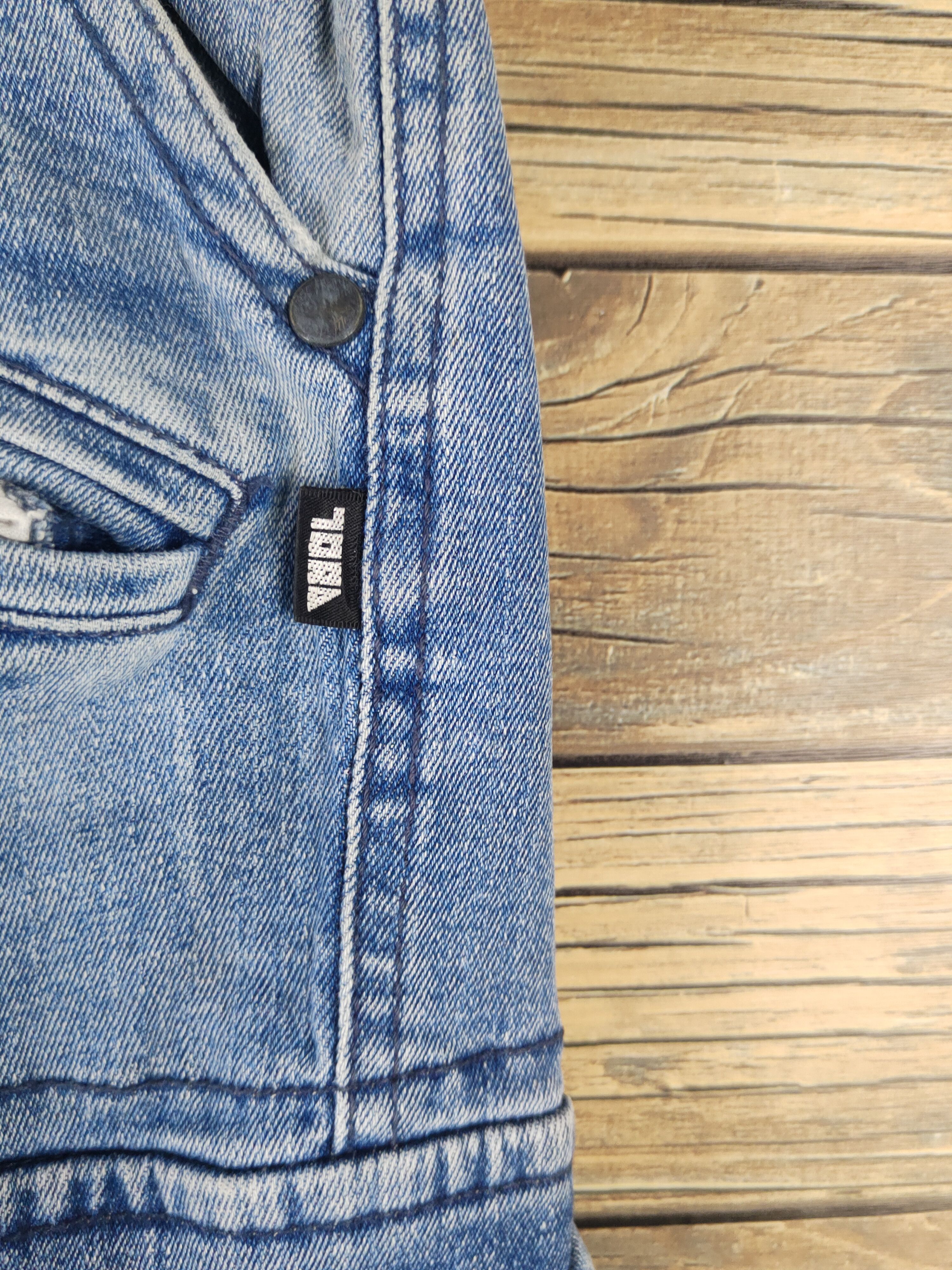 Vintage DL Tora Blue Distressed Ripped Jeans #2121 Size US 35 - 5 Thumbnail