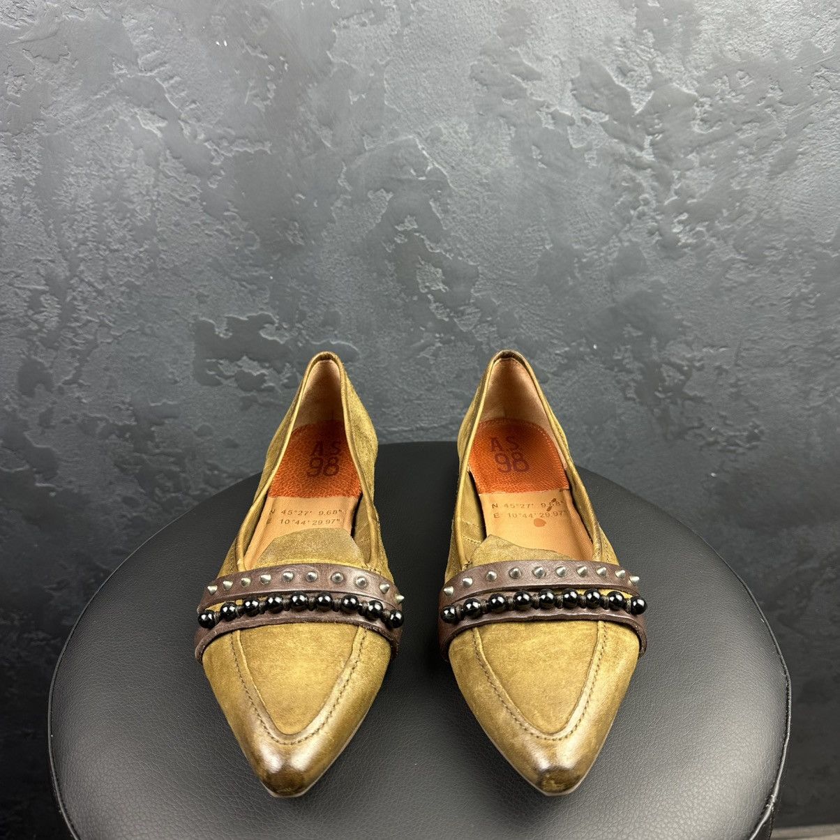 A.S.98 AS 98 Airstep Ballet Flats Shoes Avant-GardeMade In Italy Size US 8 / IT 38 - 2 Thumbnail