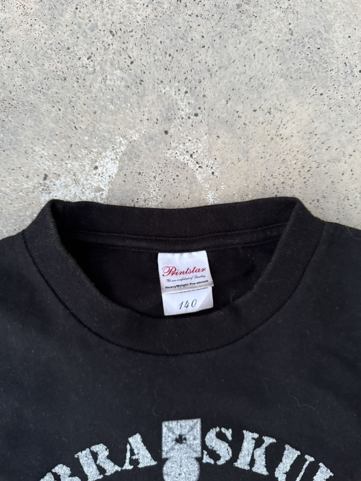 If Six Was Nine Gothic Skull Shit Hardliner ifsixwasnine Styled Punk Tees Size XXS / US 00 / IT 34 - 3 Thumbnail