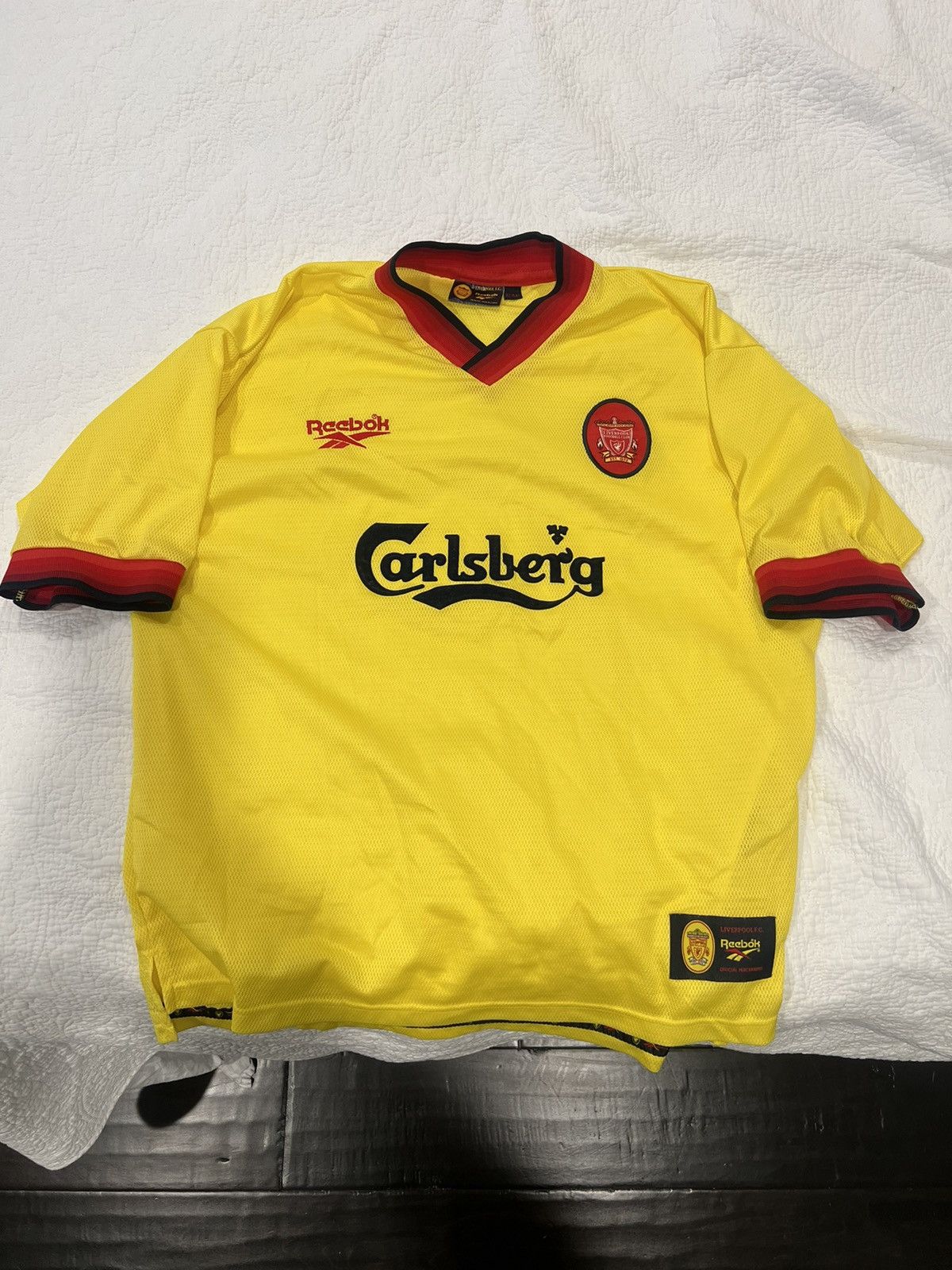 Reebok × Vintage Liverpool Reebok 1997/1999 Football Jersey Size US L / EU 52-54 / 3 - 1 Thumbnail