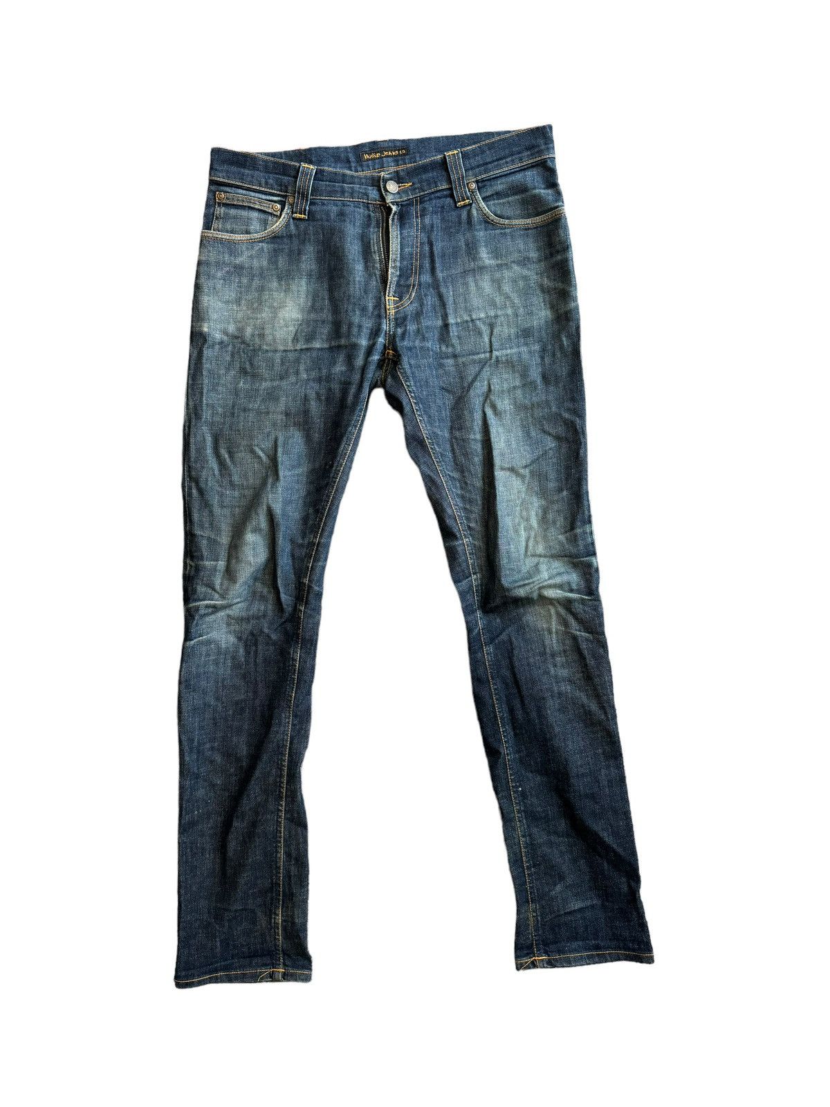 image of Nudie Jeans Vintage Size 33 in Blue, Men's