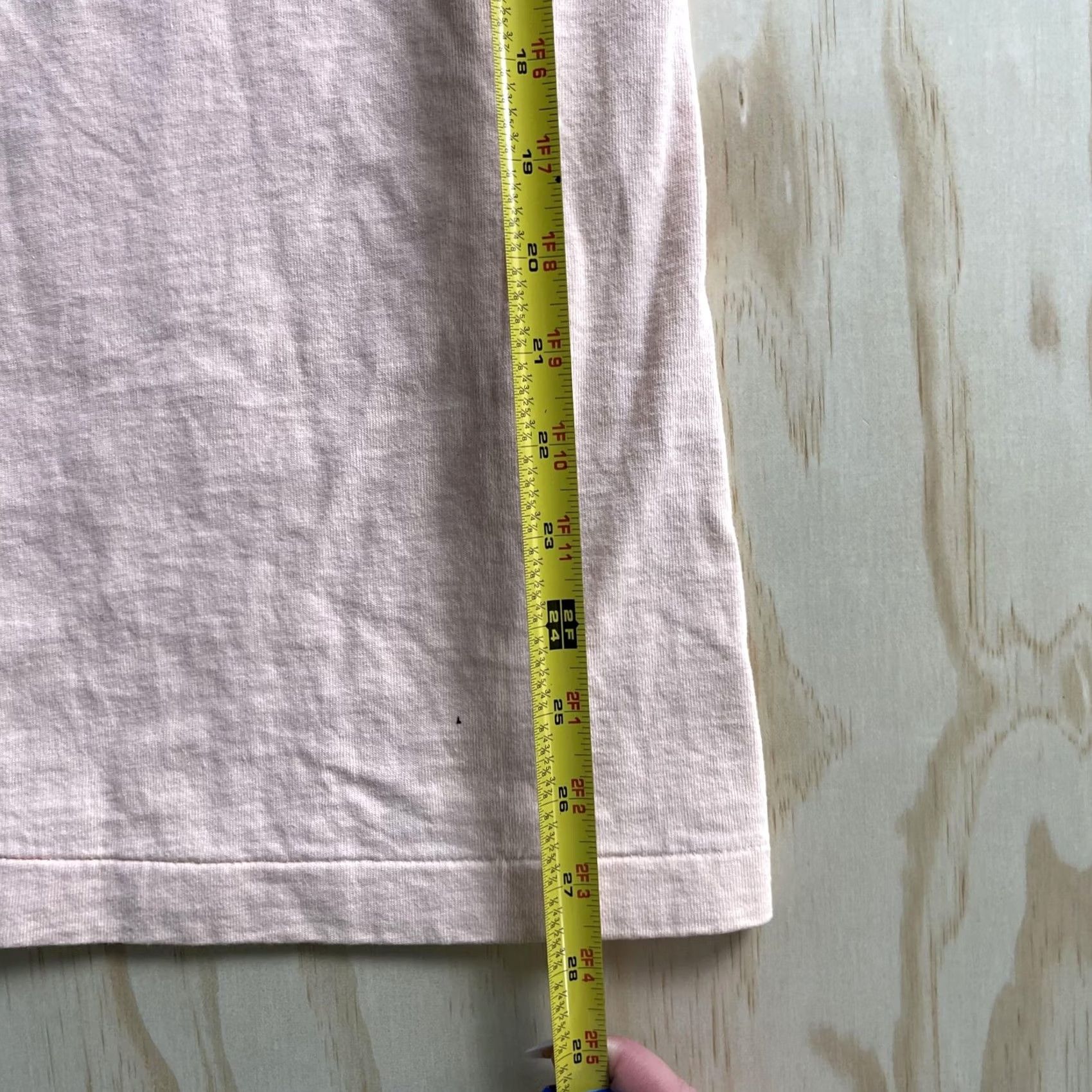 Fruit Of The Loom VINTAGE Fruit of the Loom Shirt Mens Large Pink Tee Sandbridge Beach Virginia Graphic Print Short Sleeve Crew Neck USA Travel Beach Size US L / EU 52-54 / 3 - 7 Thumbnail