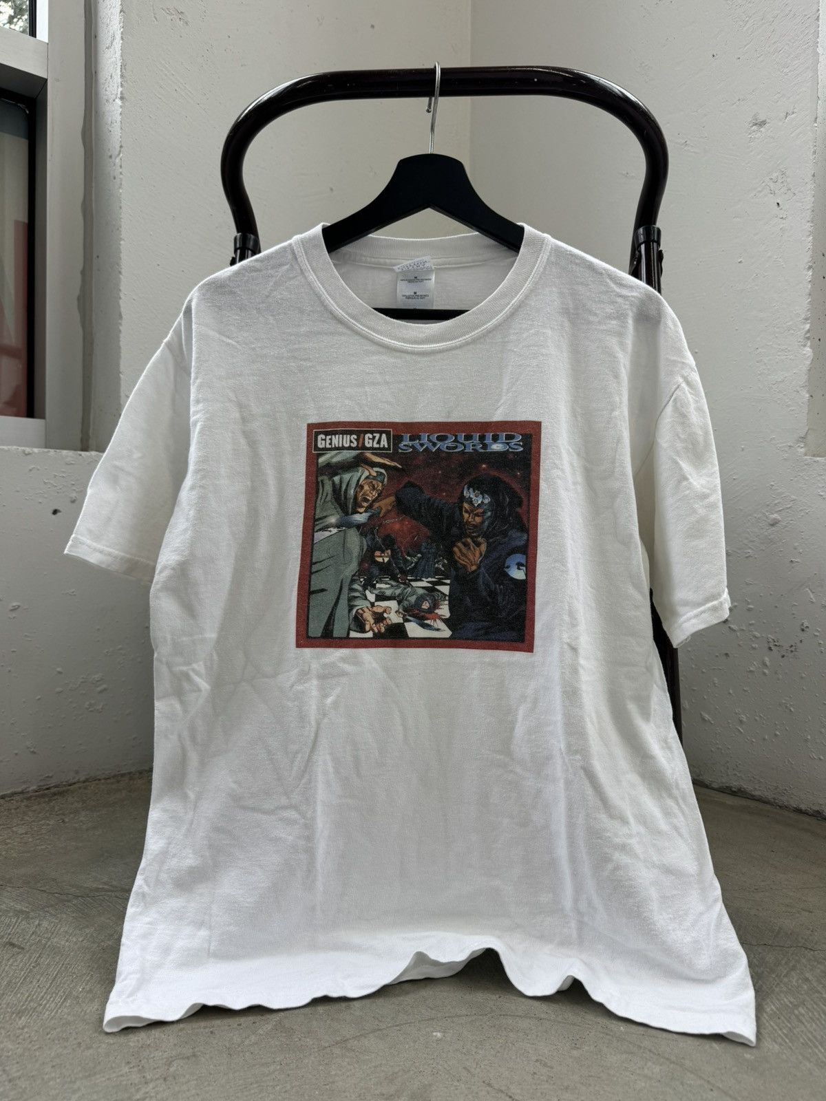 Wu-Tang Clan Vintage Extremely Rare Gza Liquid Sword Wu Tang Tee Size US M / EU 48-50 / 2 - 1 Thumbnail