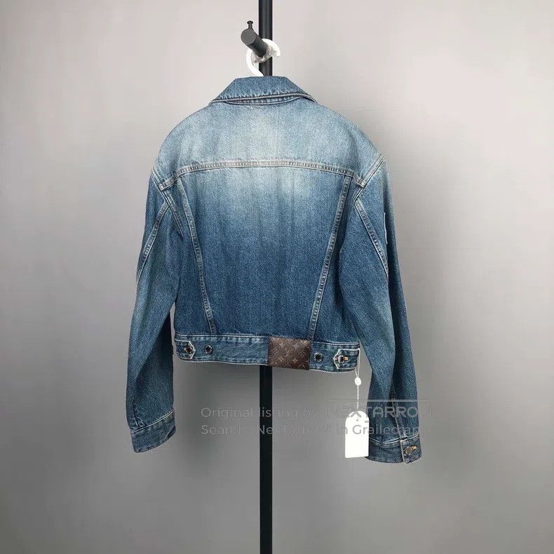 Louis Vuitton Louis Vuitton Yayoi Kusama graphic printed denim jacket Size XXS / US 00 / IT 34 - 2 Thumbnail