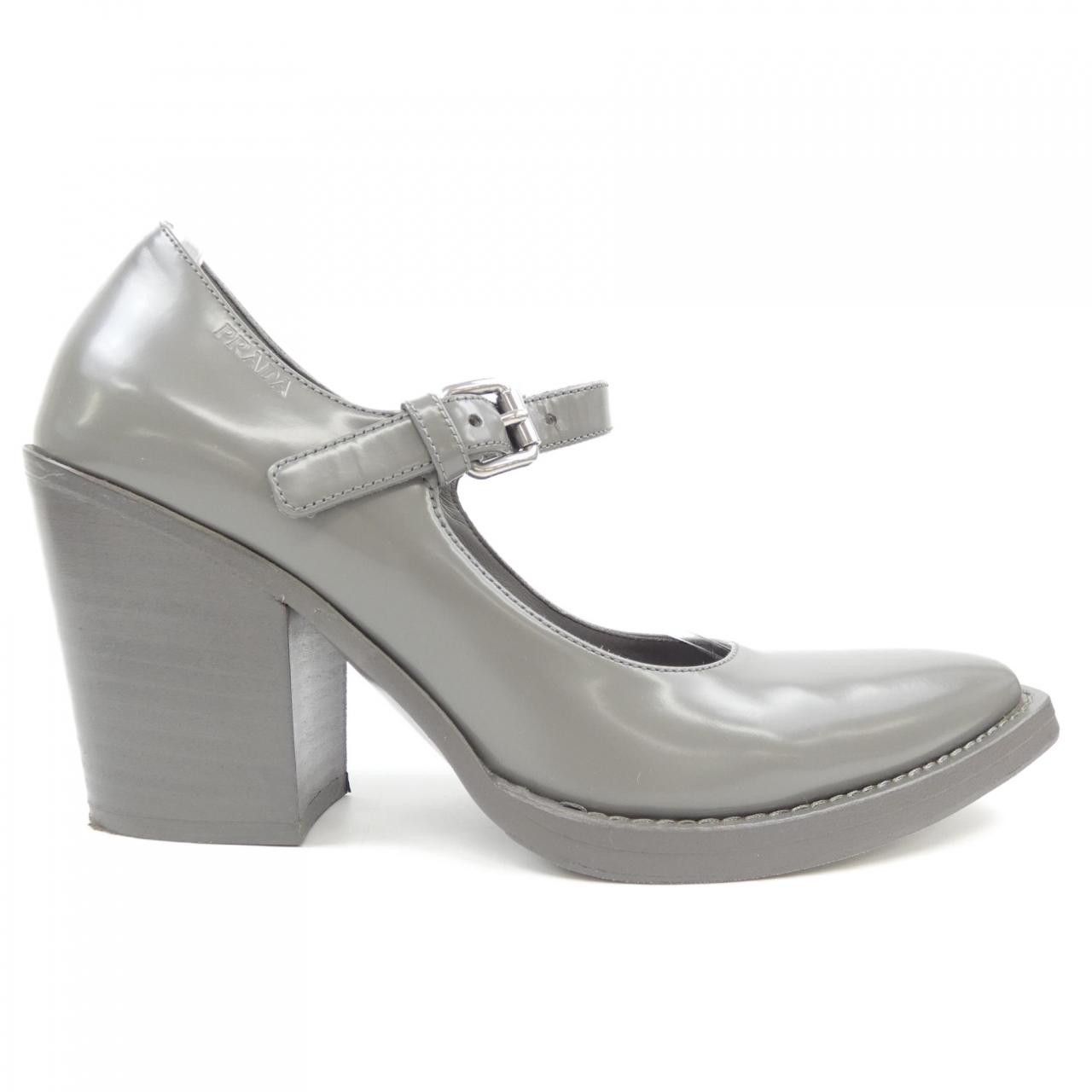 Prada Prada Prada Brushed Leather Pumps Leather Shoes 1I128N DUTY FREE for USA Size ONE SIZE - 1 Thumbnail