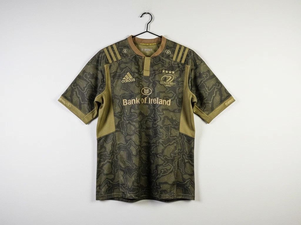 Adidas Adidas Leinster Rugby Jersey L 18/19 Camo Green Excellent Size US L / EU 52-54 / 3 - 1 Thumbnail
