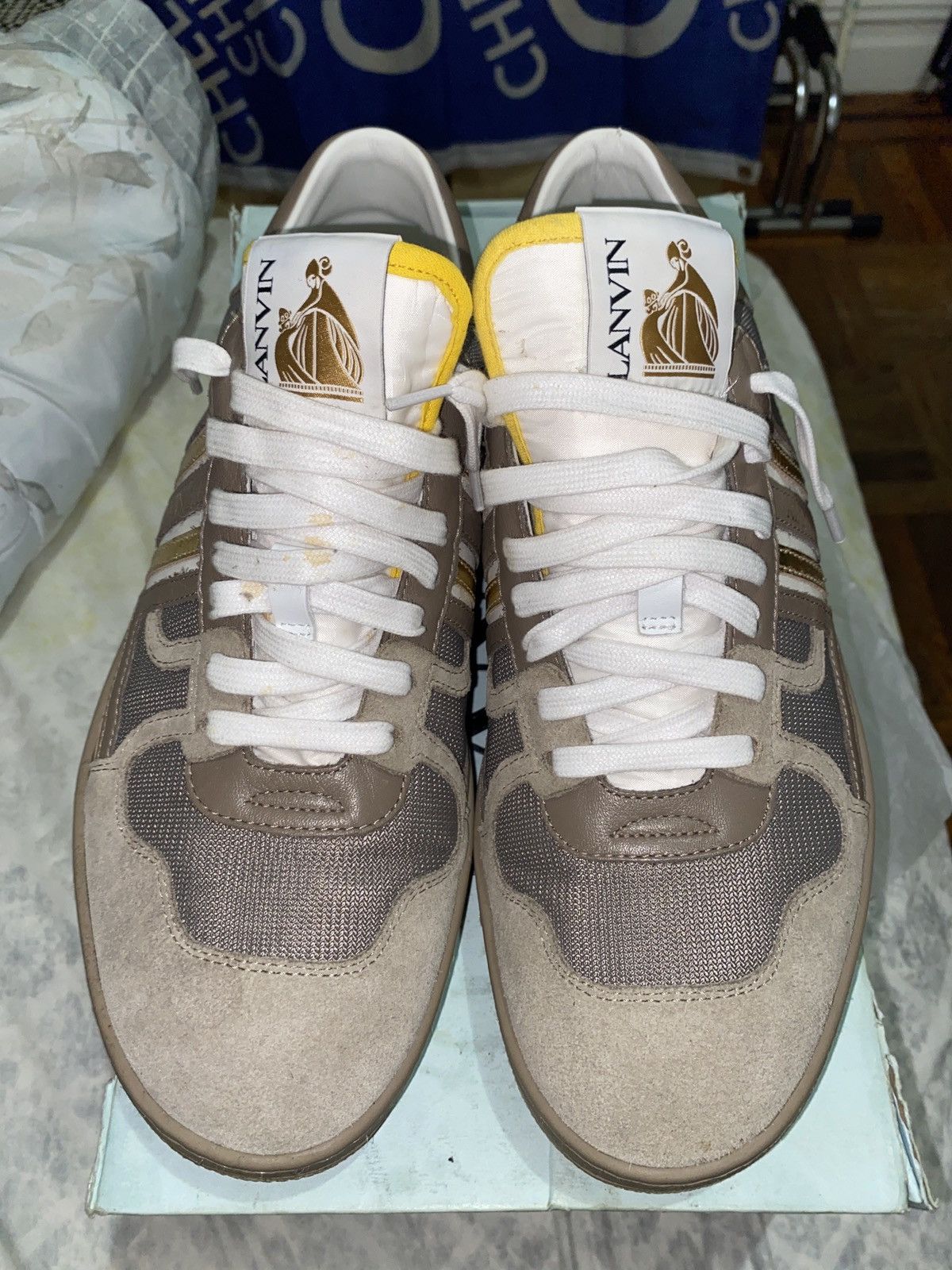 Lanvin Lanvin Clay Low Top Sneakers Size US 10 / EU 43 - 5 Thumbnail